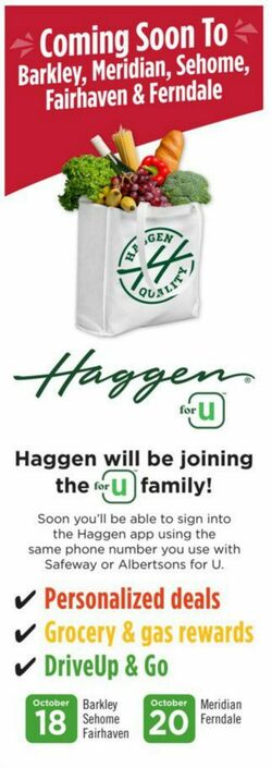 Weekly ad Haggen 10/12/2022 - 10/25/2022