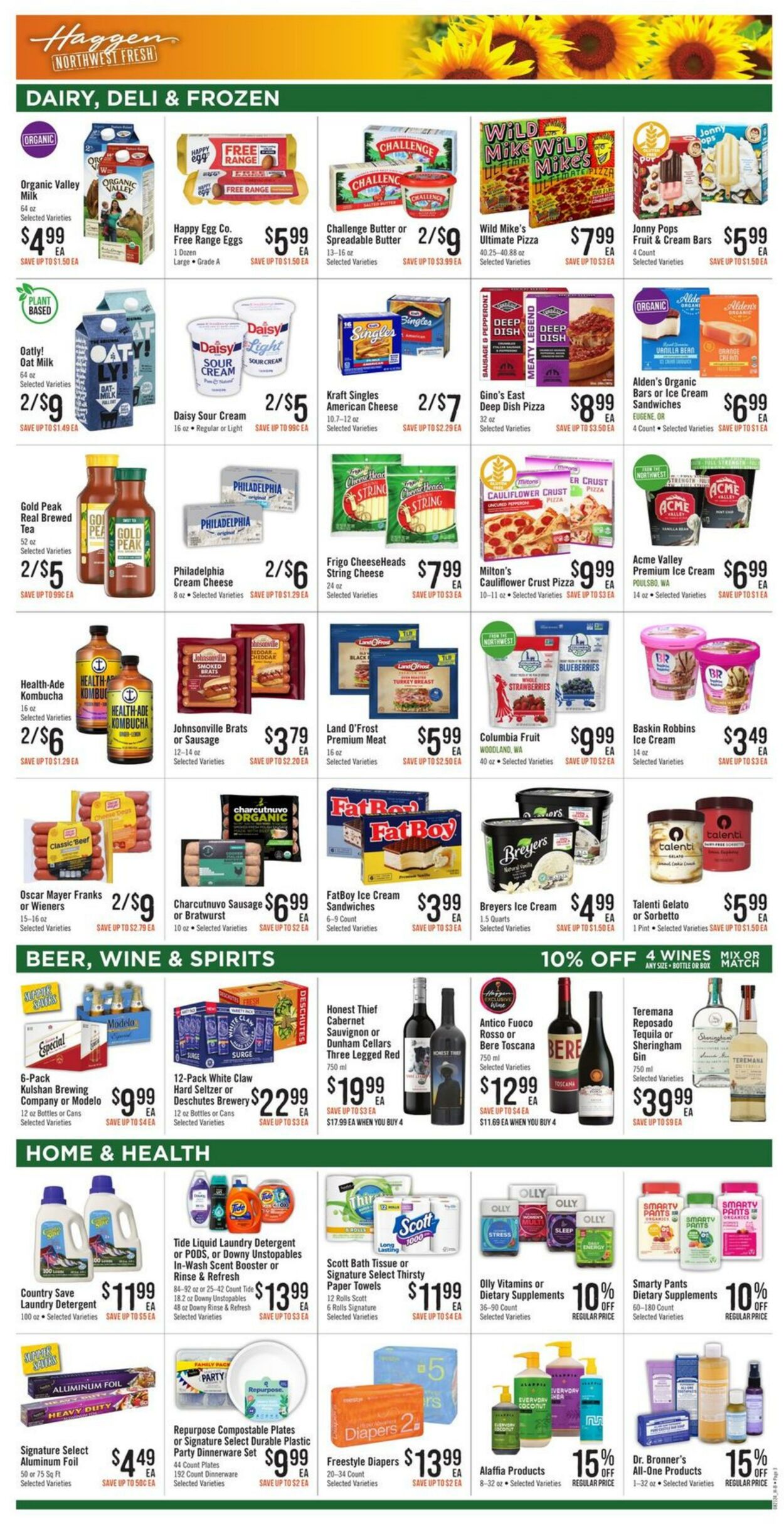 Weekly ad Haggen 08/21/2024 - 09/03/2024