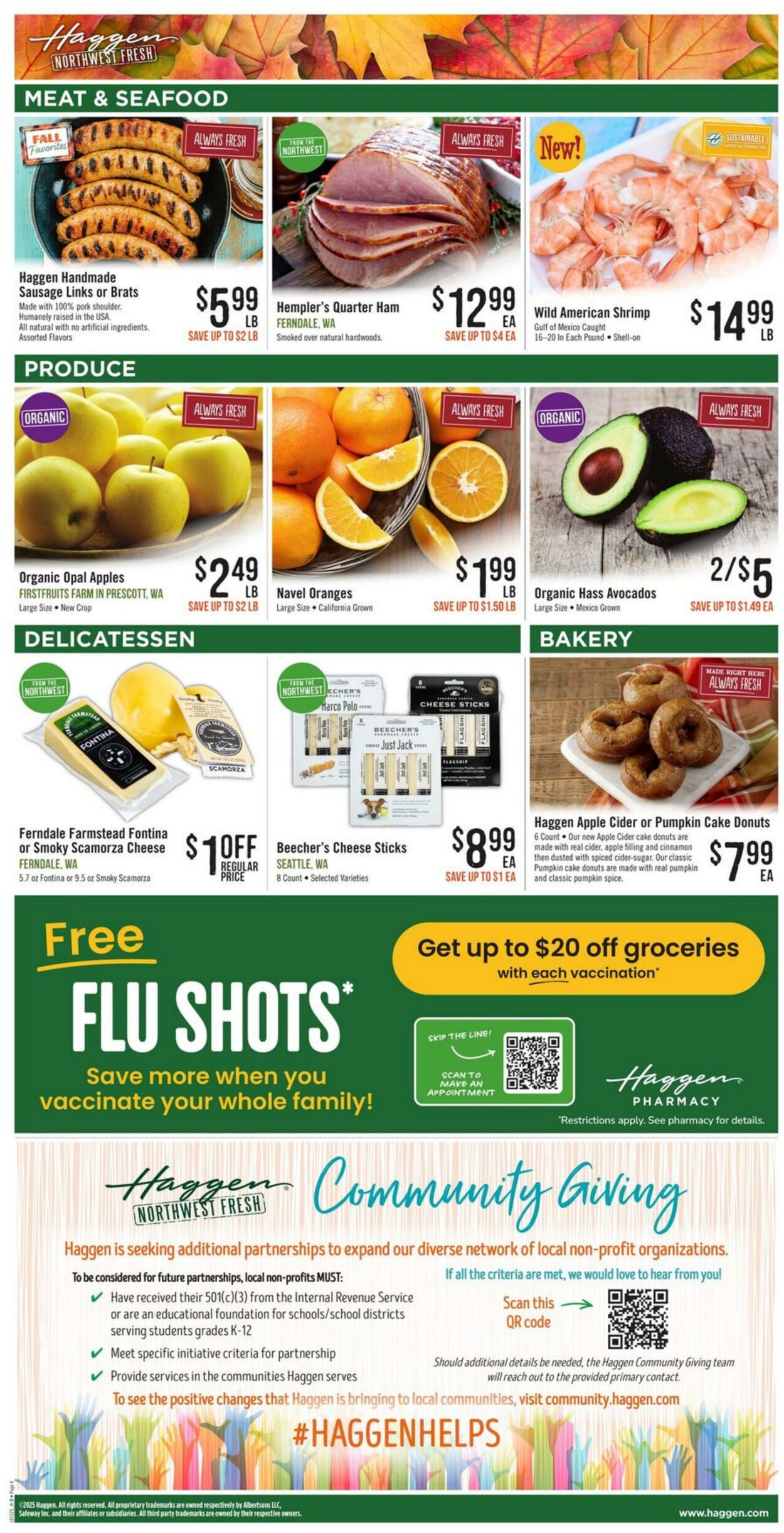 Weekly ad Haggen 10/15/2025 - 10/28/2025