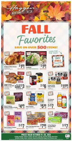 Weekly ad Haggen 10/15/2025 - 10/28/2025