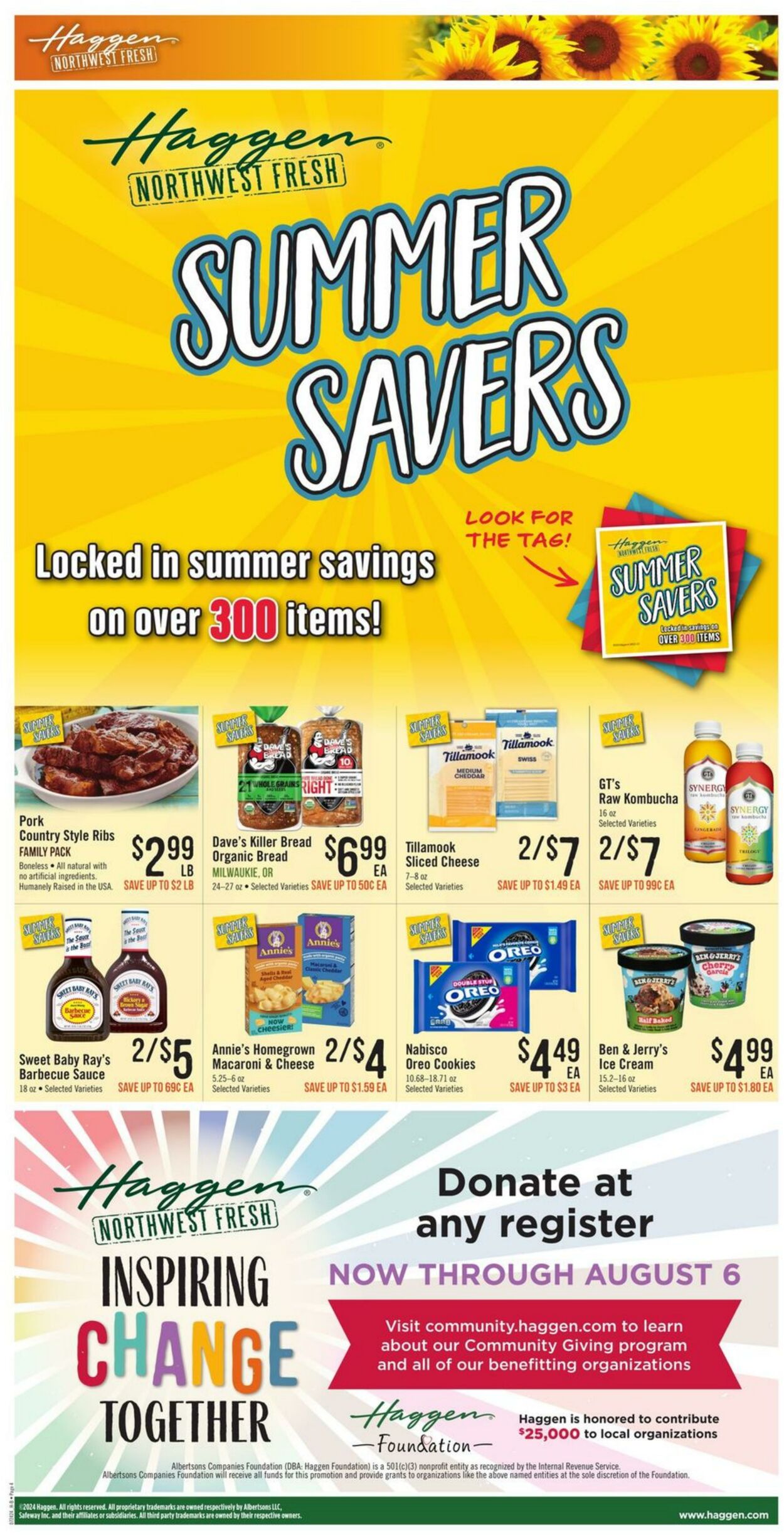 Weekly ad Haggen 07/24/2024 - 08/06/2024