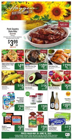 Weekly ad Haggen 05/28/2025 - 06/10/2025