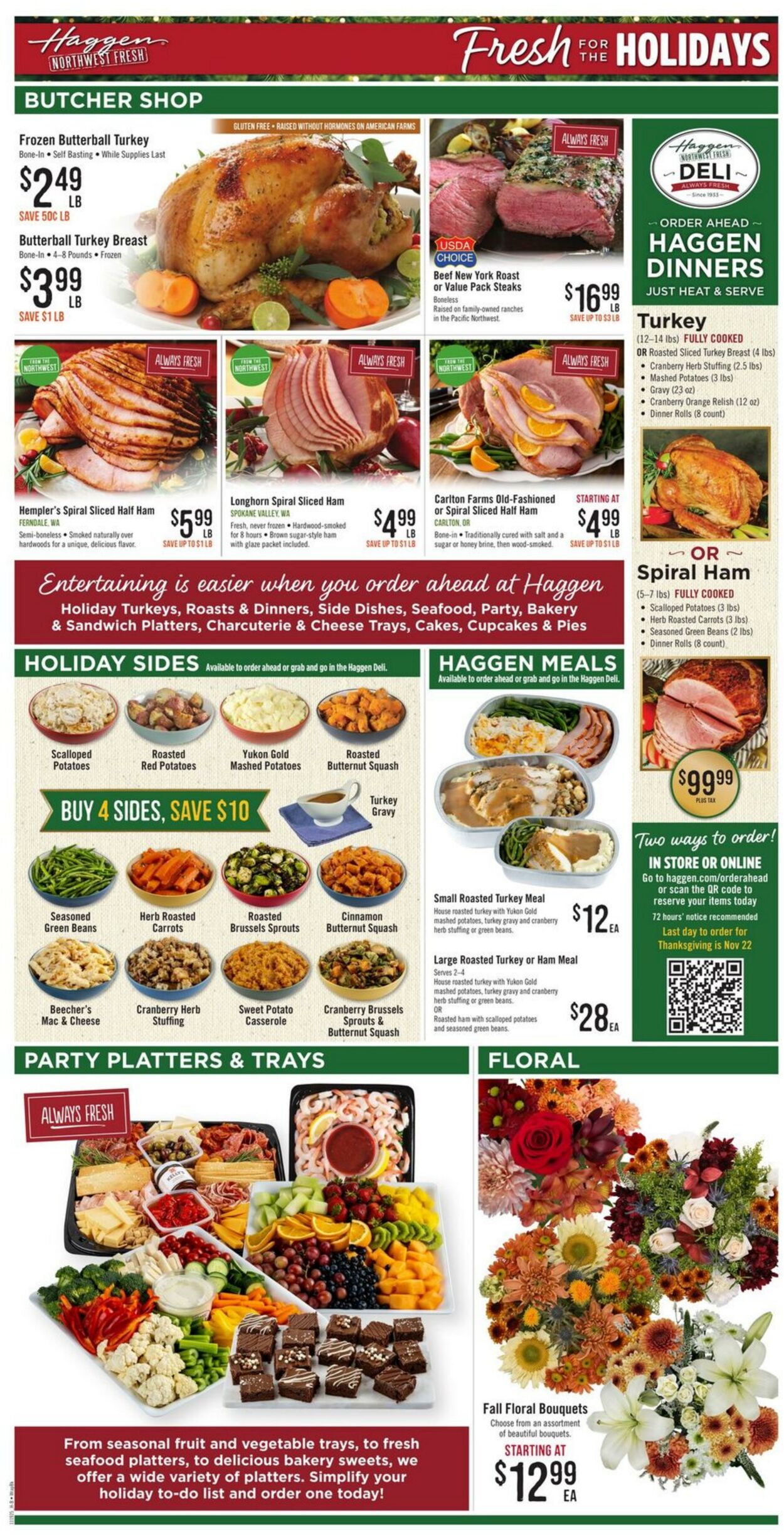 Weekly ad Haggen 11/19/2025 - 12/02/2025