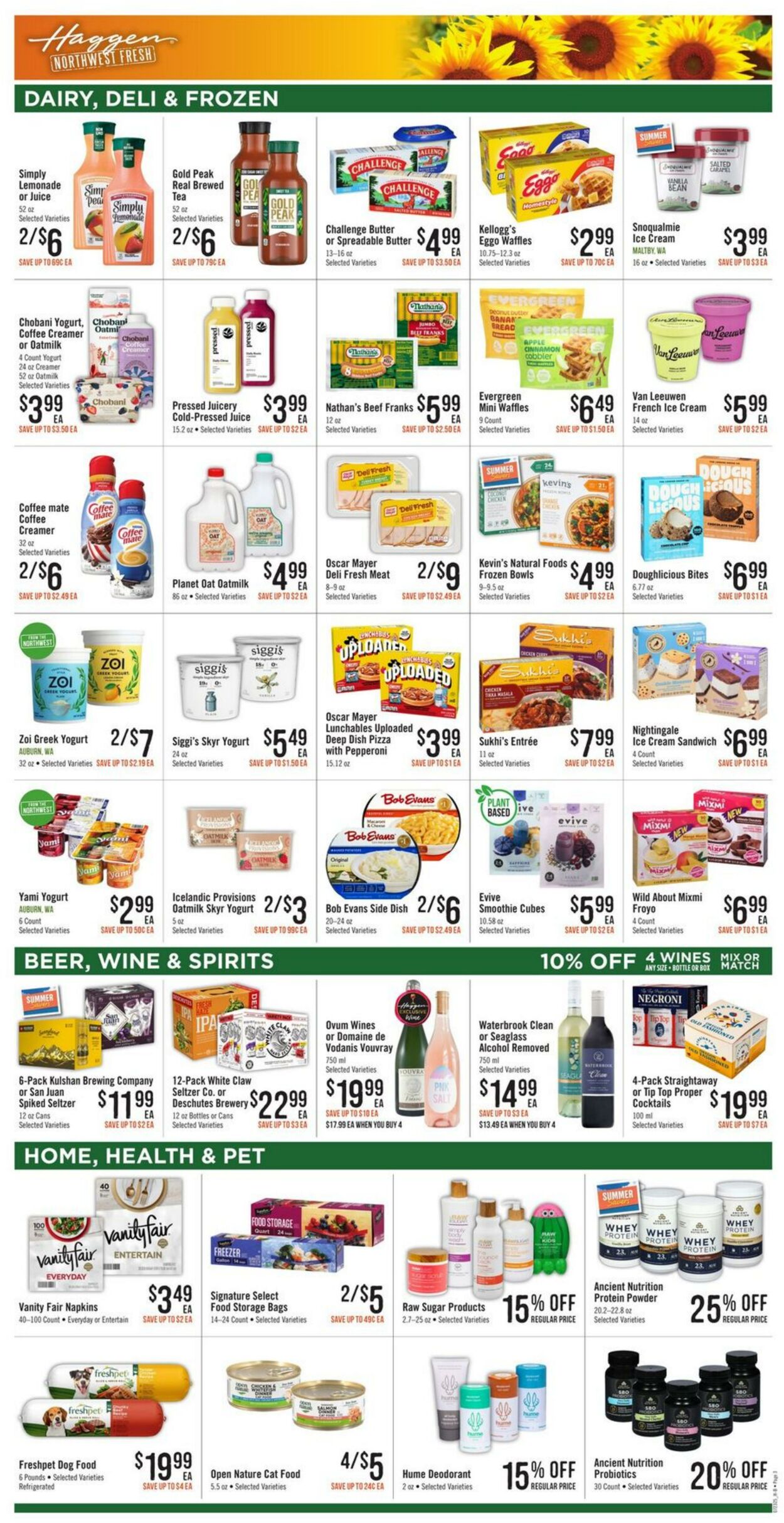 Weekly ad Haggen 07/23/2025 - 08/05/2025