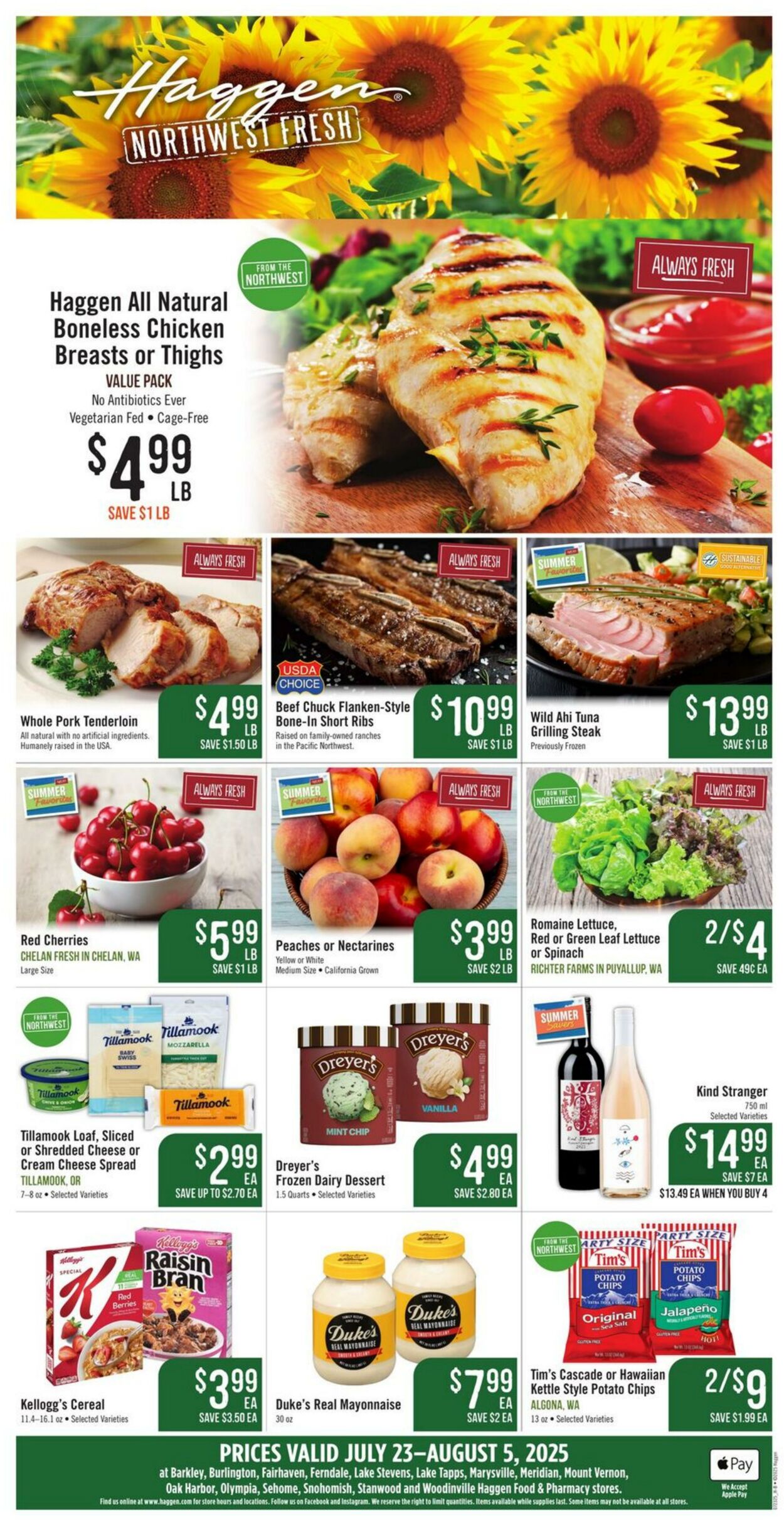 Weekly ad Haggen 07/23/2025 - 08/05/2025