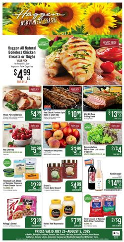 Weekly ad Haggen 07/23/2025 - 08/05/2025