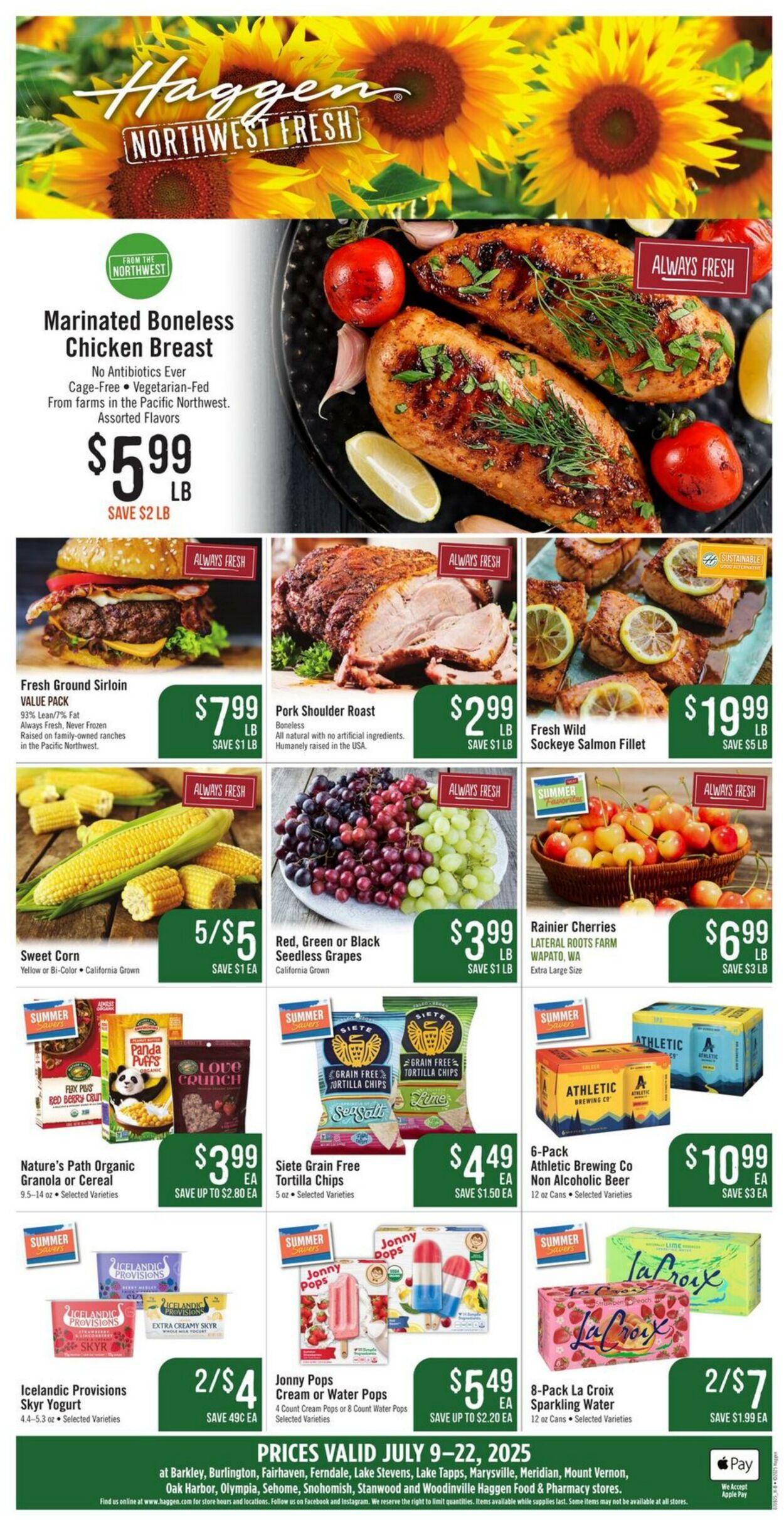 Weekly ad Haggen 07/09/2025 - 07/22/2025