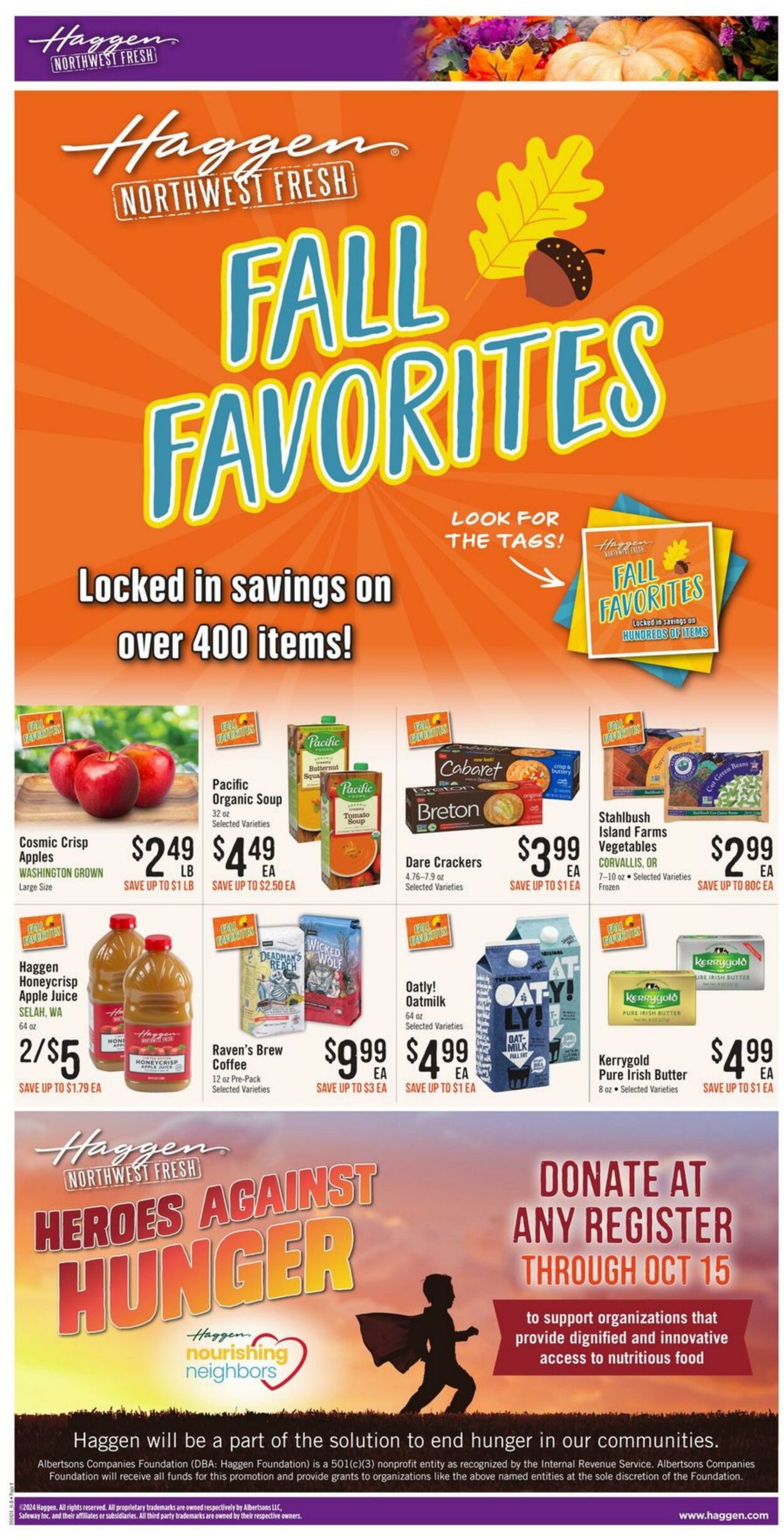 Weekly ad Haggen 09/04/2024 - 09/17/2024