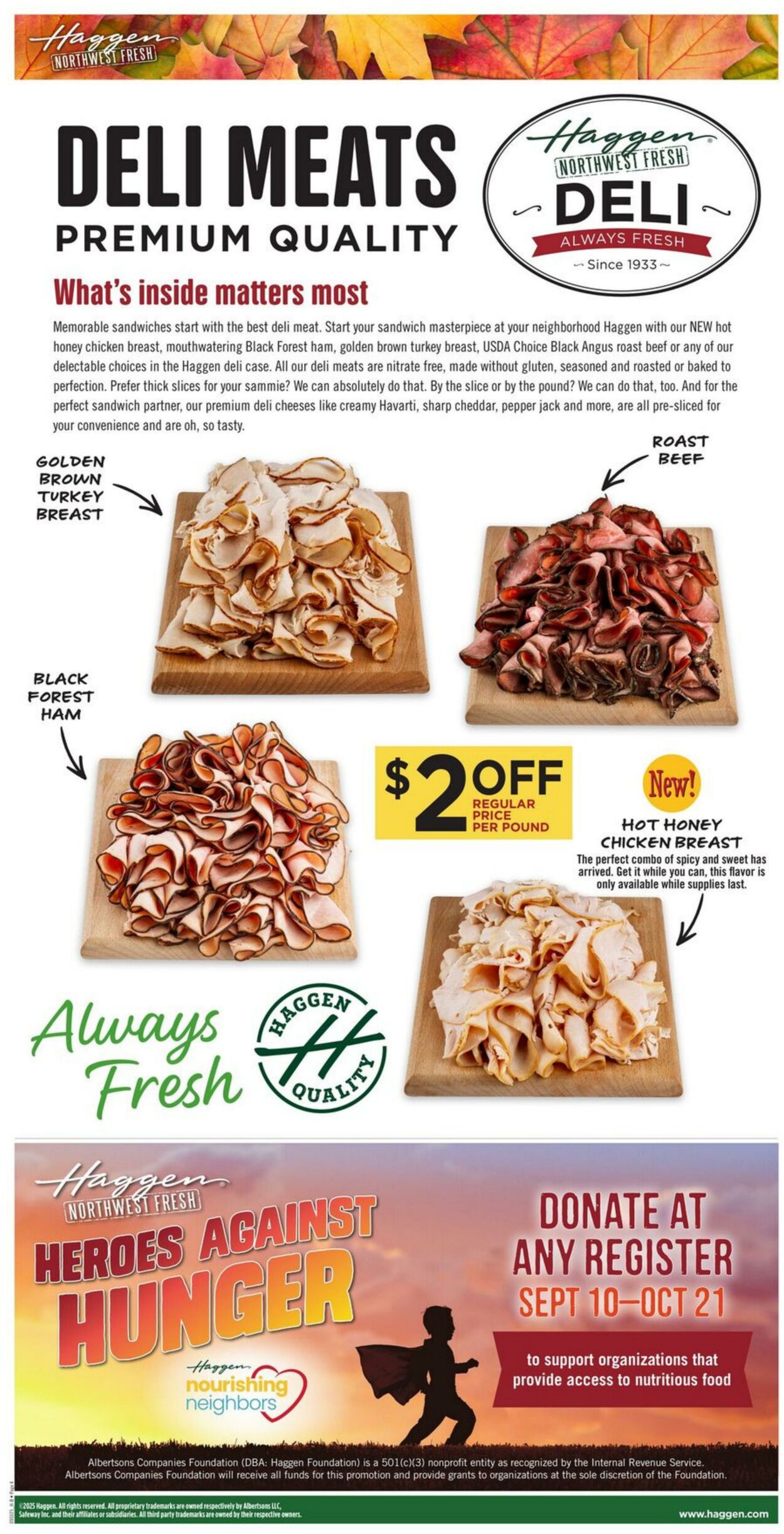 Weekly ad Haggen 09/03/2025 - 09/16/2025