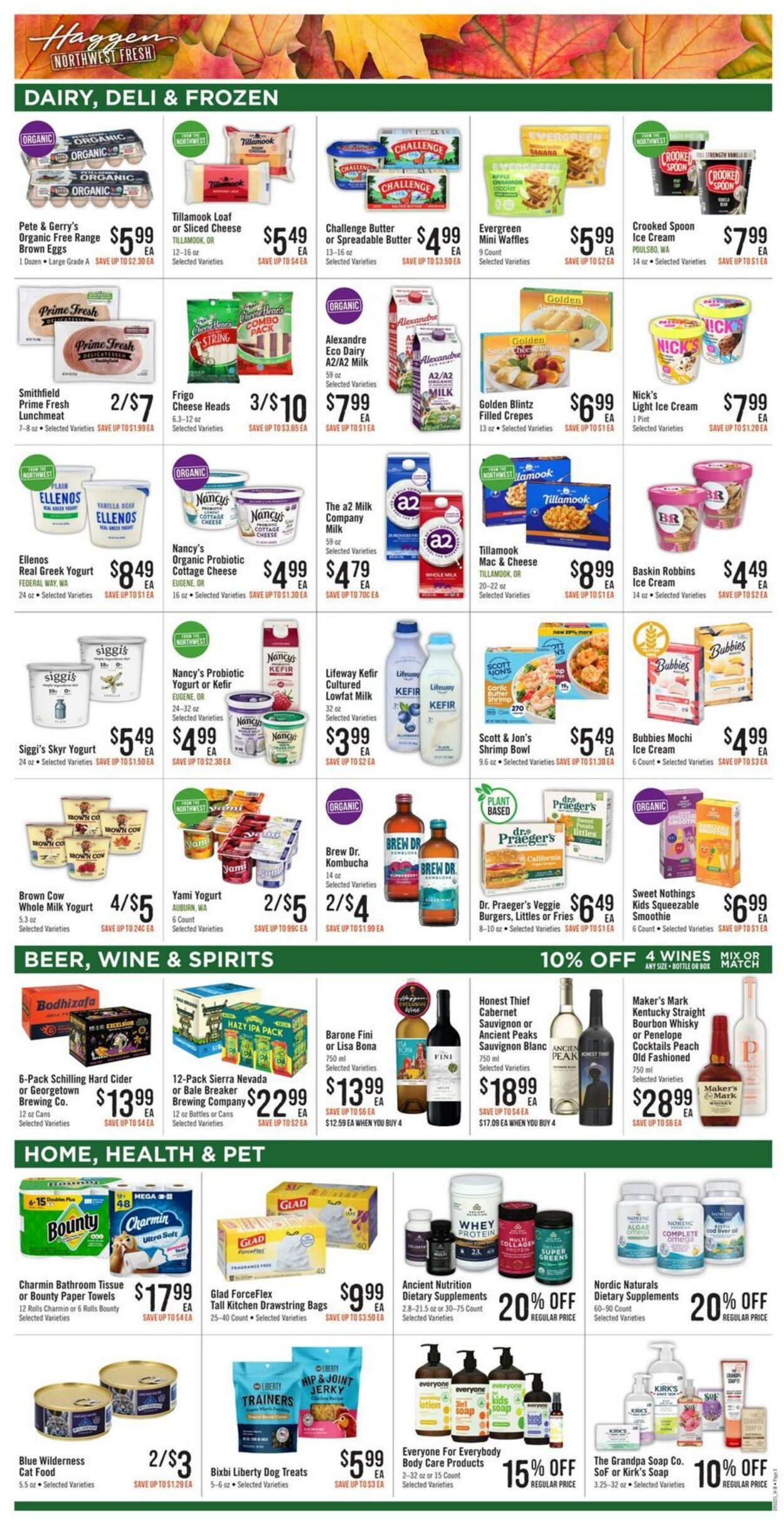 Weekly ad Haggen 09/03/2025 - 09/16/2025