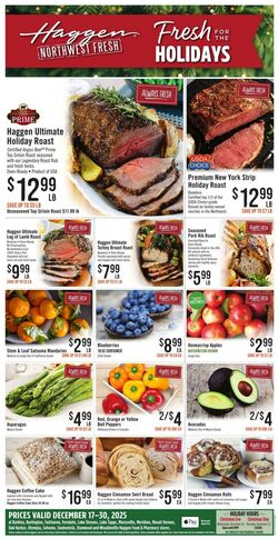Weekly ad Haggen 12/17/2025 - 12/30/2025