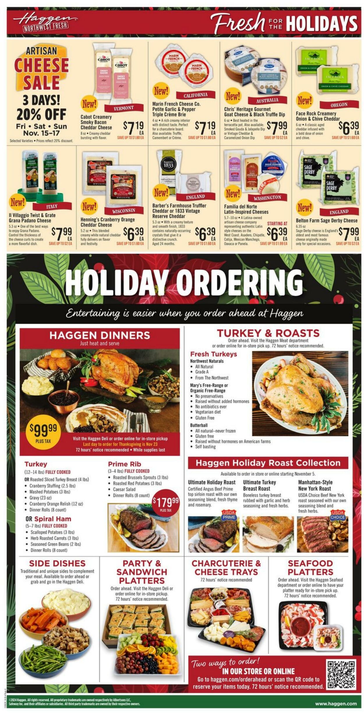 Weekly ad Haggen 11/06/2024 - 11/19/2024