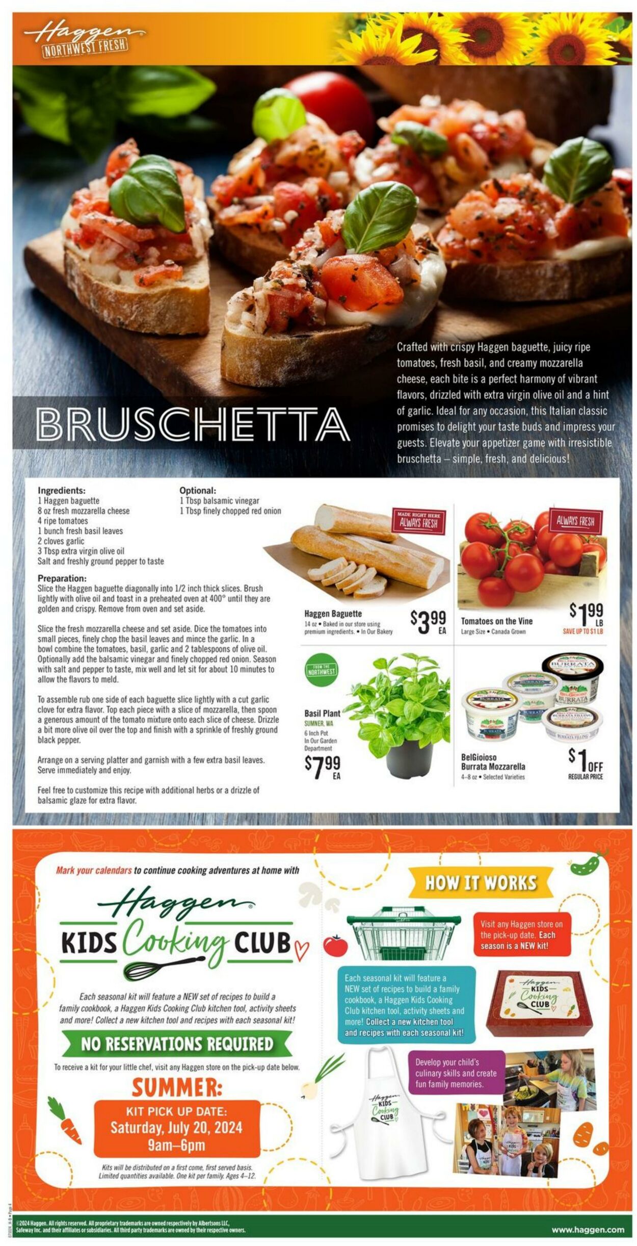 Weekly ad Haggen 07/10/2024 - 07/23/2024