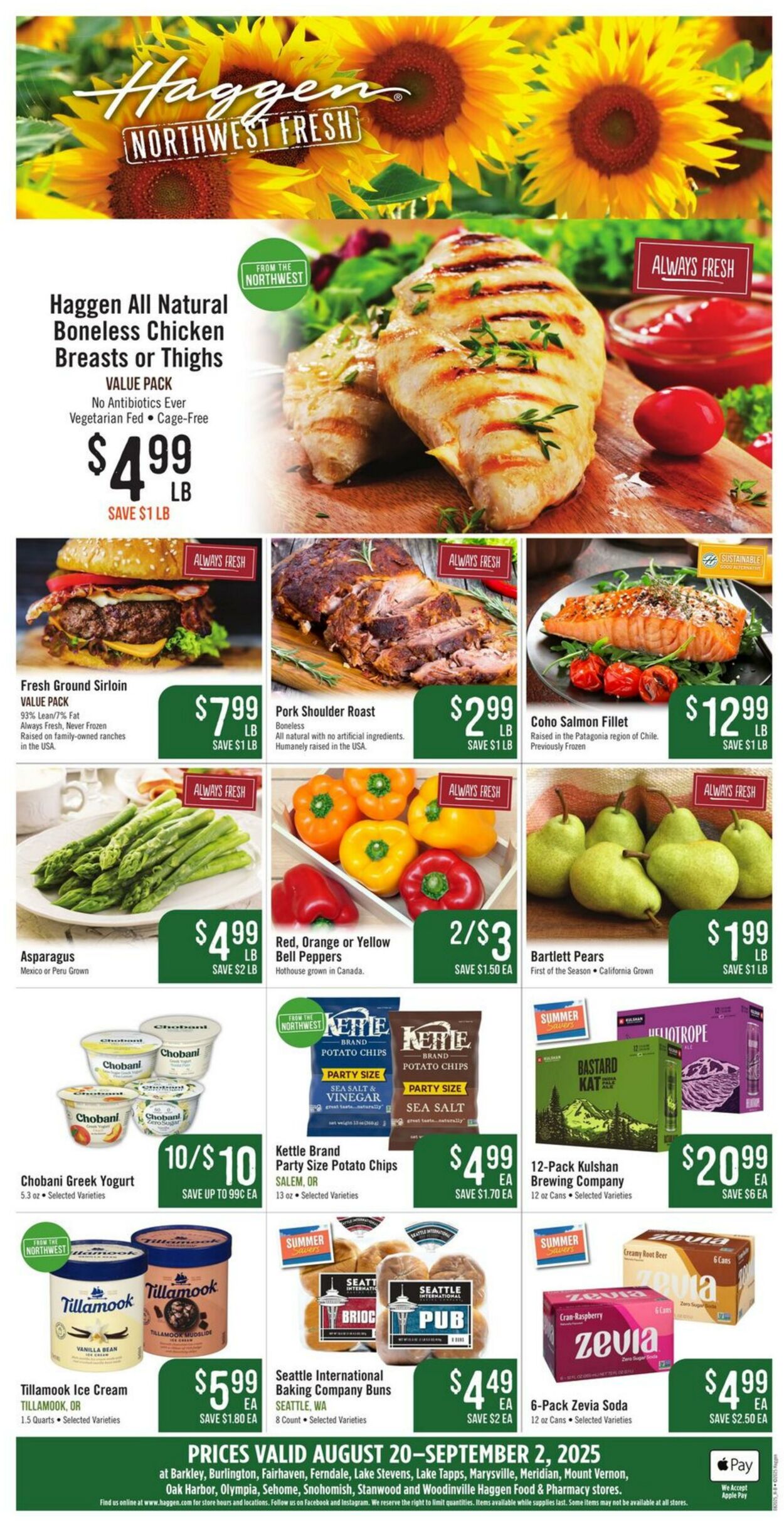 Weekly ad Haggen 08/20/2025 - 09/02/2025