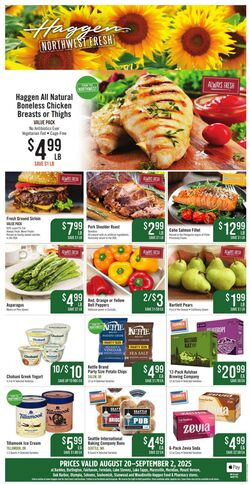Weekly ad Haggen 08/20/2025 - 09/02/2025