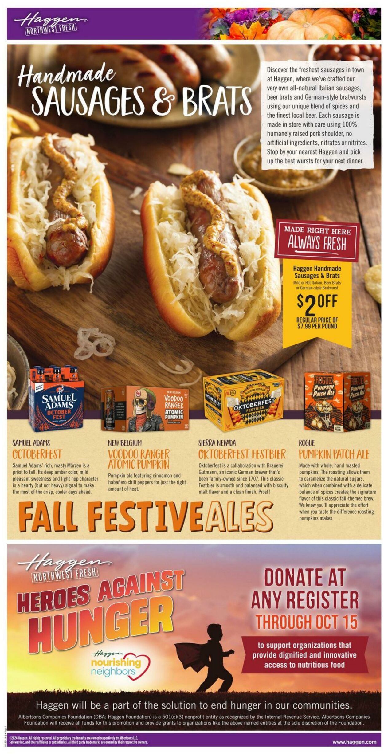 Weekly ad Haggen 09/18/2024 - 10/01/2024