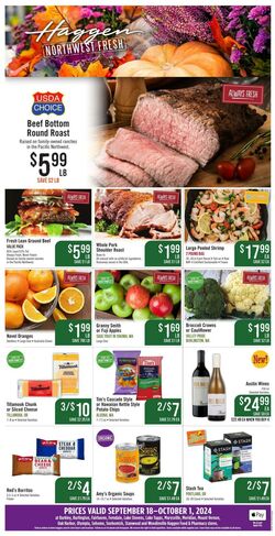 Weekly ad Haggen 10/02/2024 - 10/15/2024