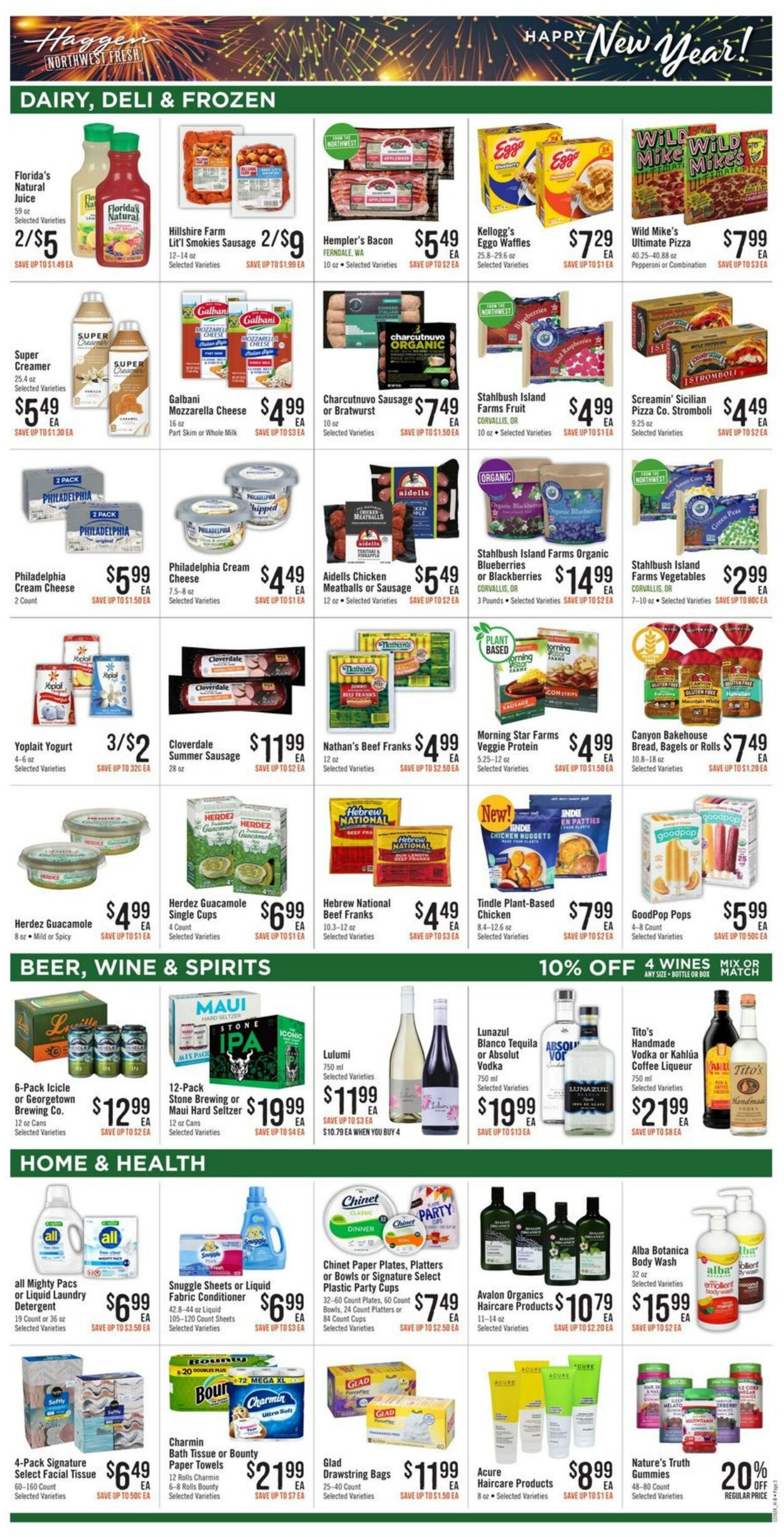 Weekly ad Haggen 12/26/2024 - 01/01/2025