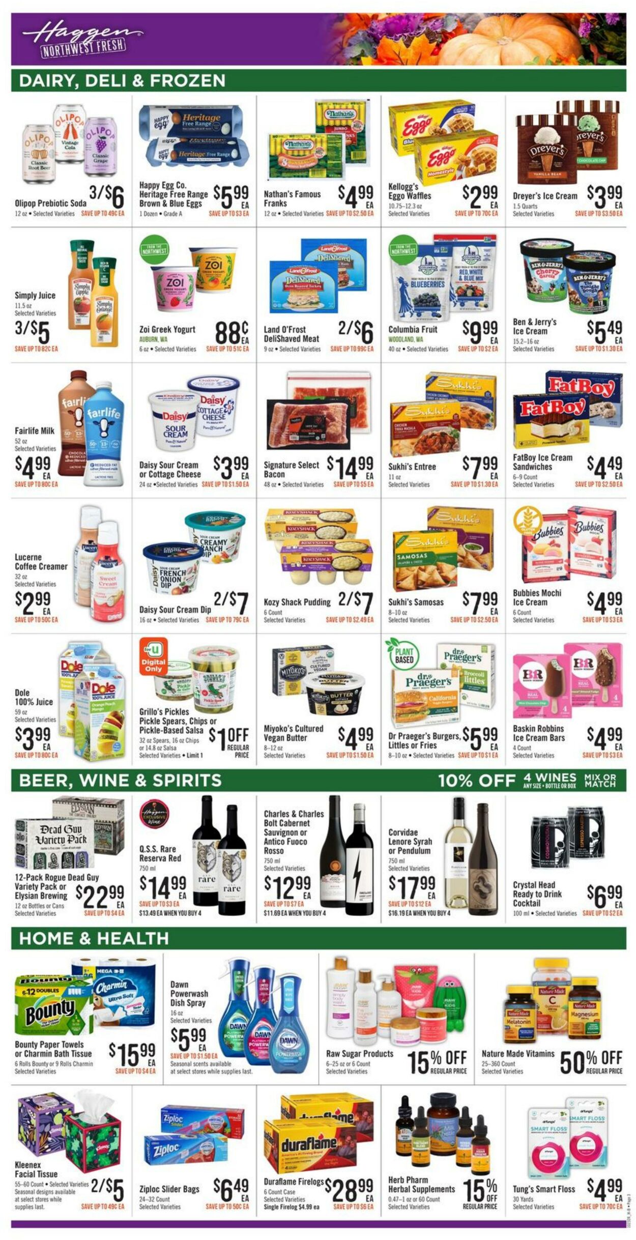 Weekly ad Haggen 10/23/2024 - 11/05/2024