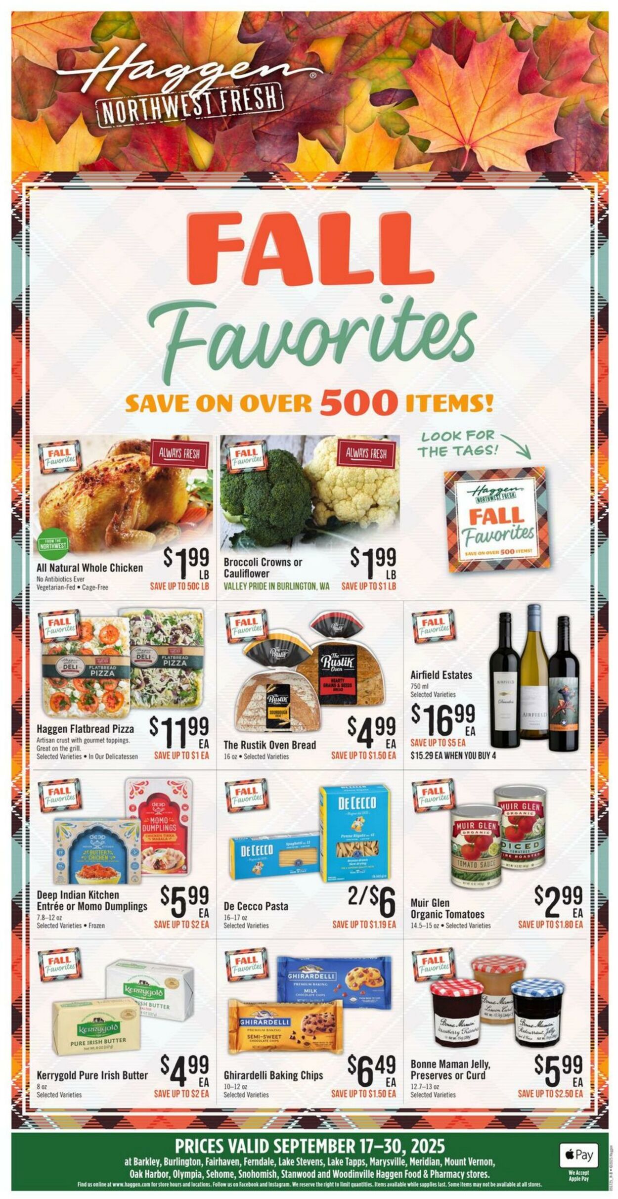 Weekly ad Haggen 09/17/2025 - 09/30/2025