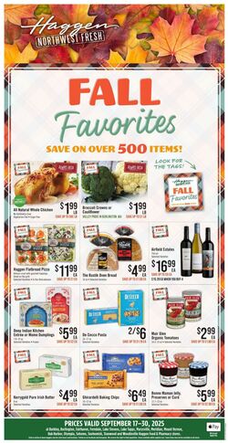 Weekly ad Haggen 09/17/2025 - 09/30/2025