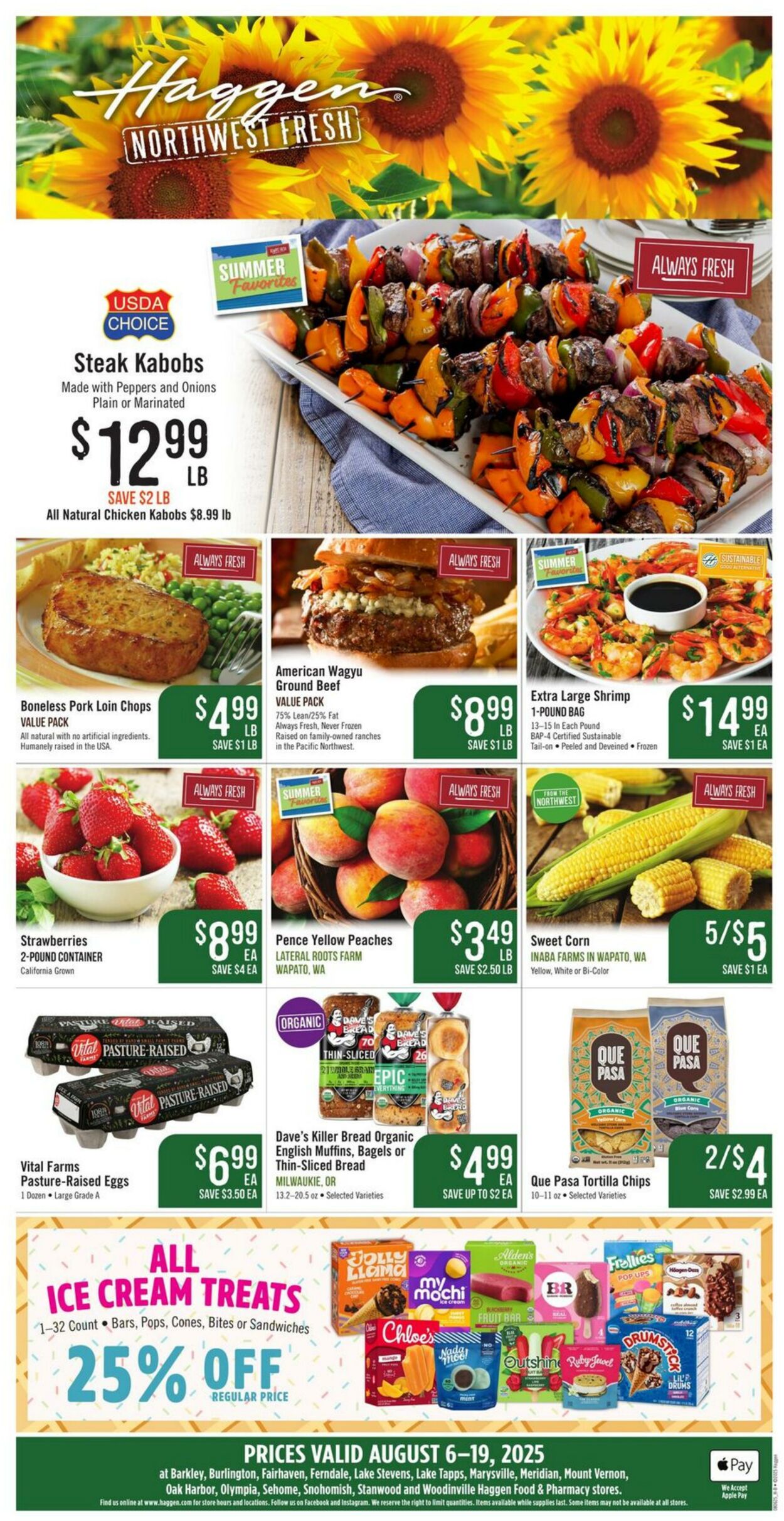 Weekly ad Haggen 08/06/2025 - 08/19/2025