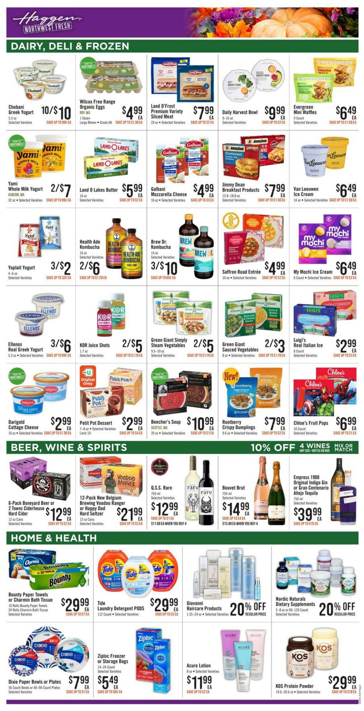 Weekly ad Haggen 10/02/2024 - 10/15/2024