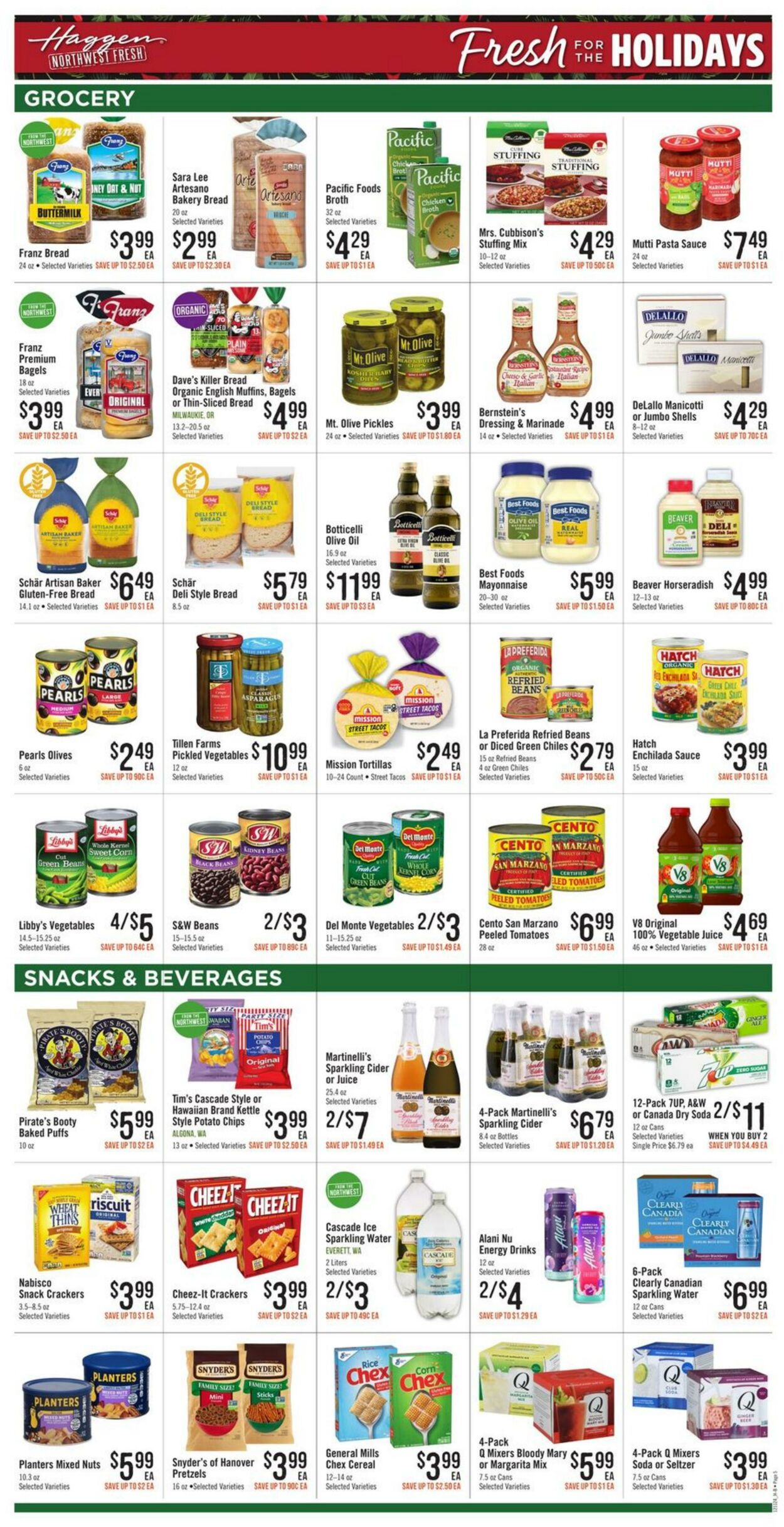 Weekly ad Haggen 12/11/2024 - 12/24/2024