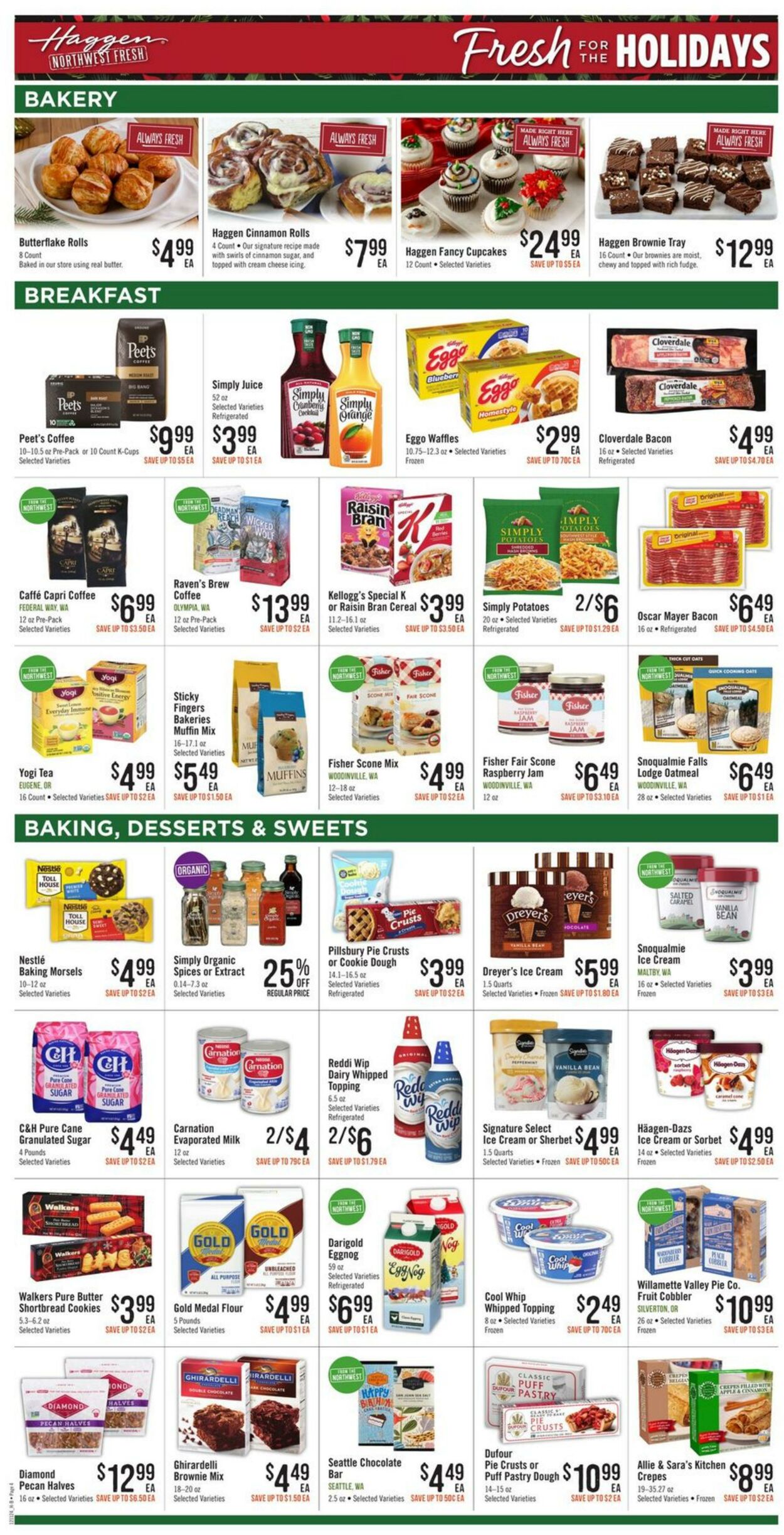 Weekly ad Haggen 12/11/2024 - 12/24/2024