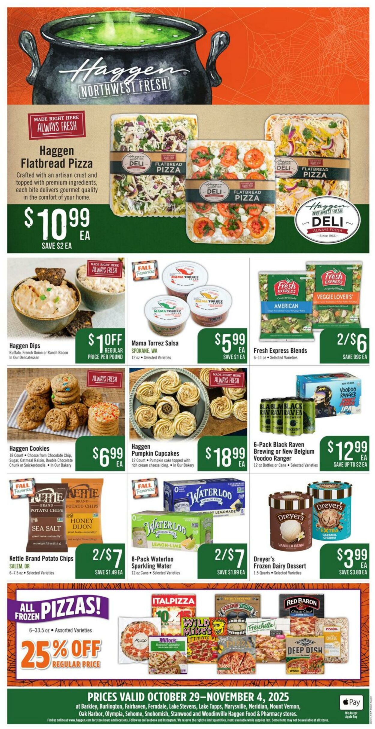 Weekly ad Haggen 10/29/2025 - 11/04/2025