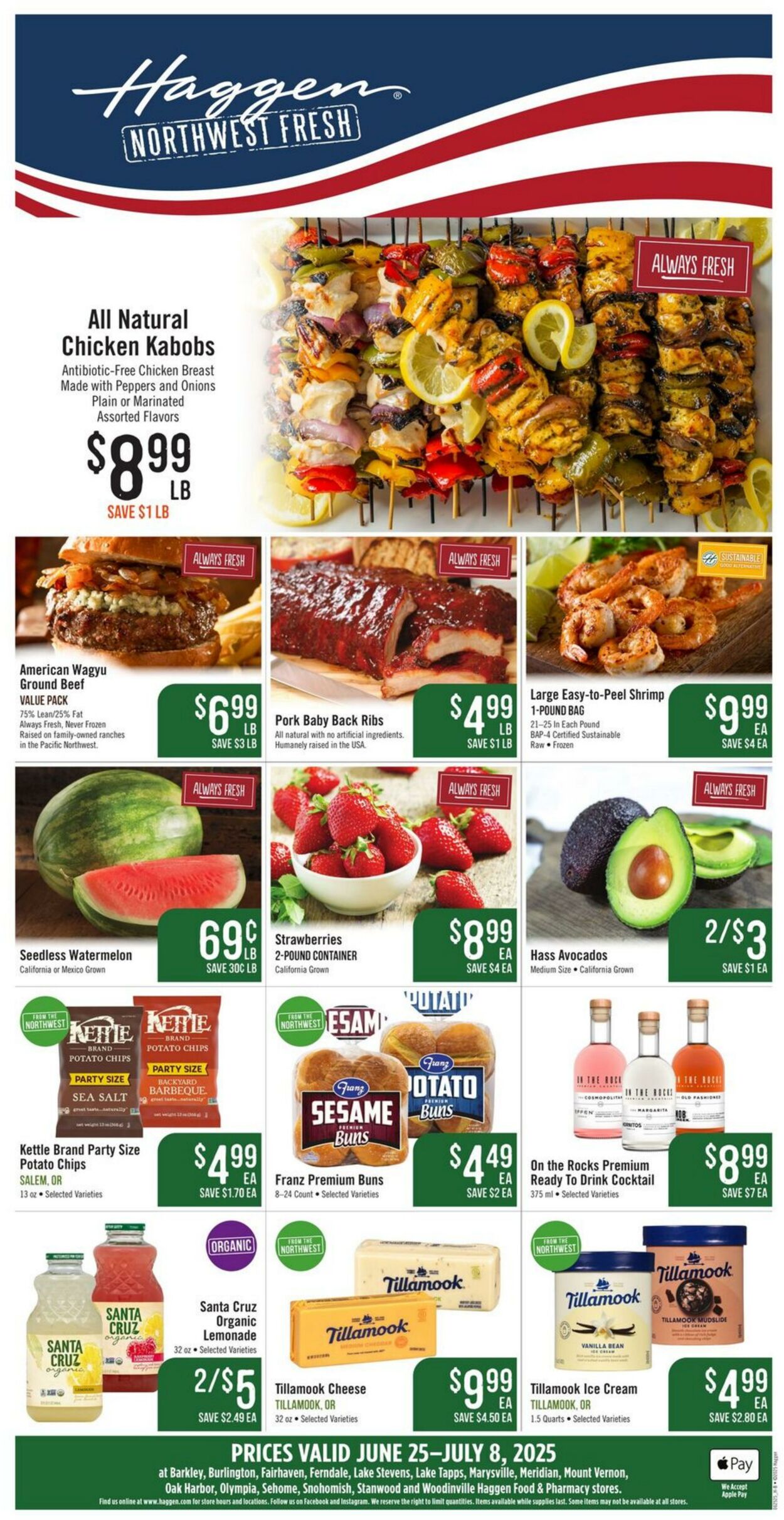 Weekly ad Haggen 06/25/2025 - 07/08/2025