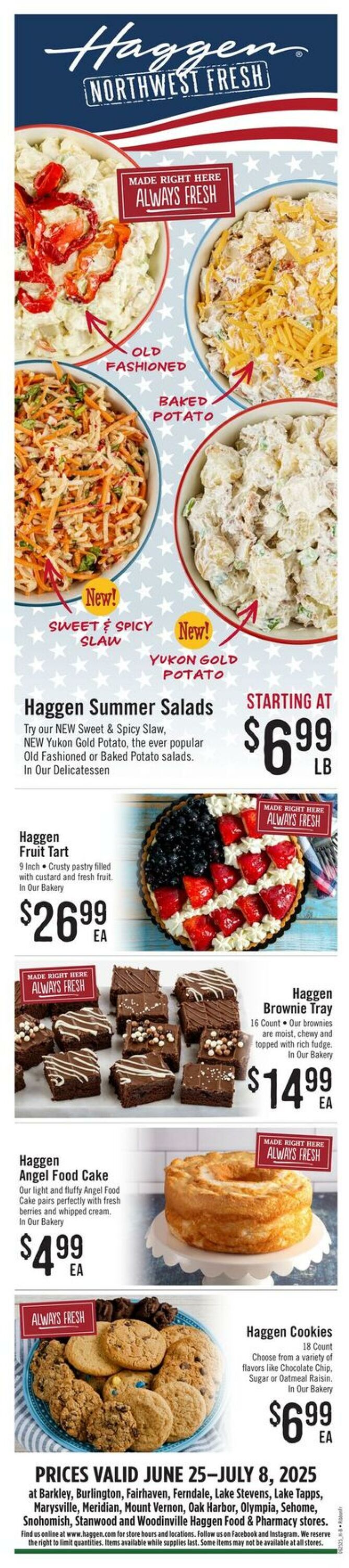 Weekly ad Haggen 06/25/2025 - 07/08/2025