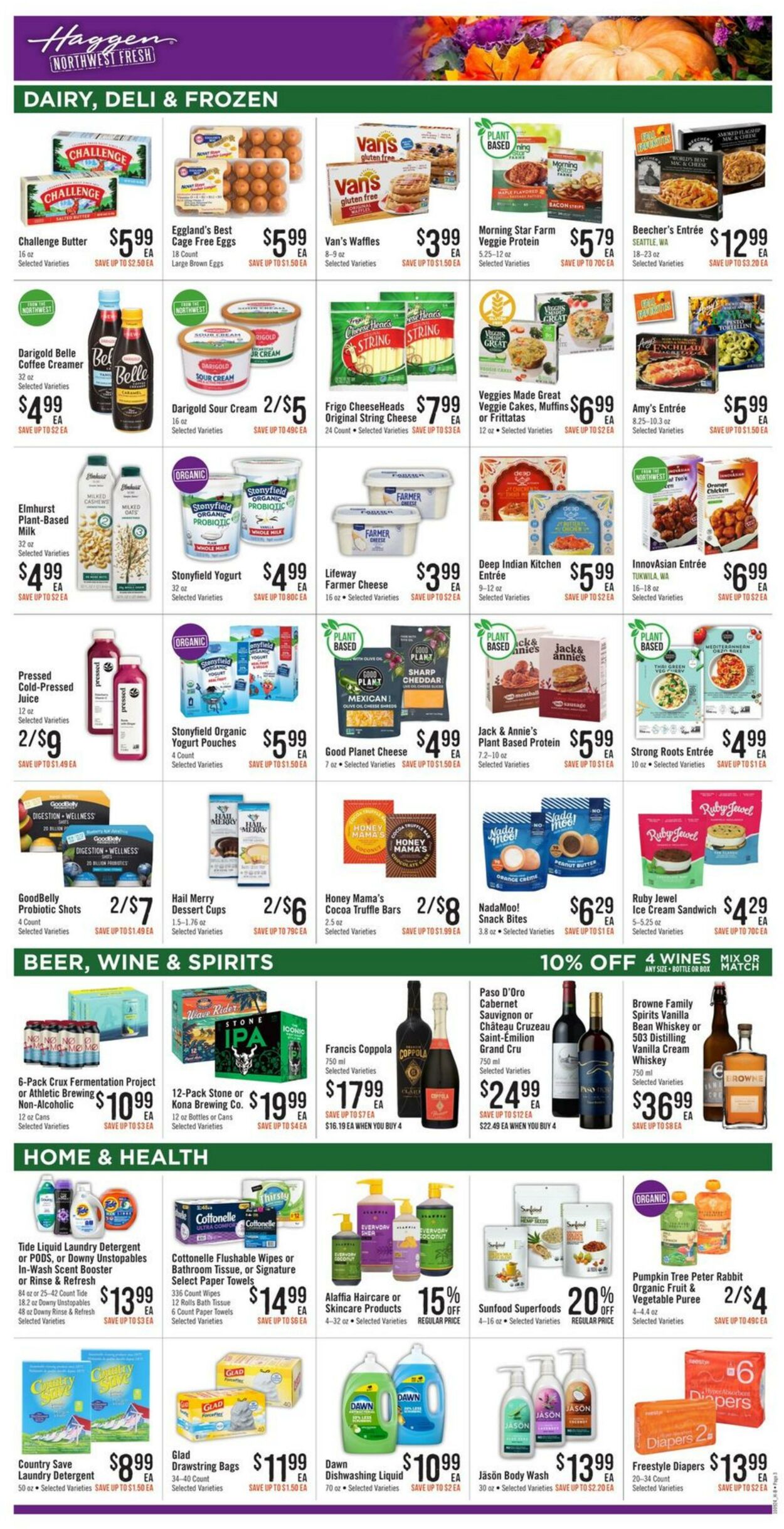 Weekly ad Haggen 10/09/2024 - 10/22/2024