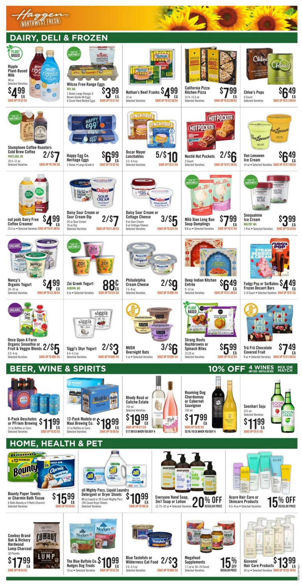 Weekly ad Haggen 08/07/2024 - 08/20/2024