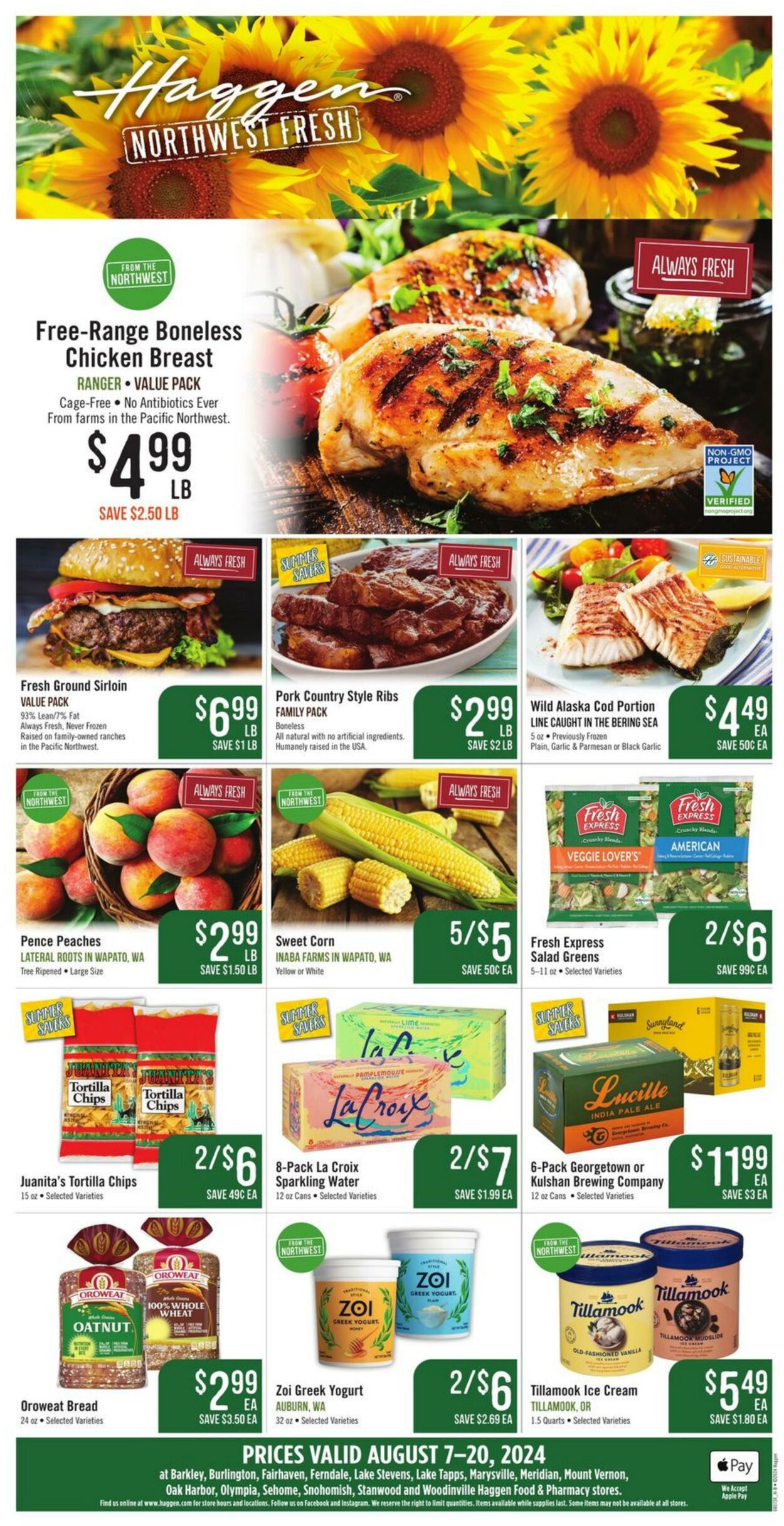 Weekly ad Haggen 08/07/2024 - 08/20/2024