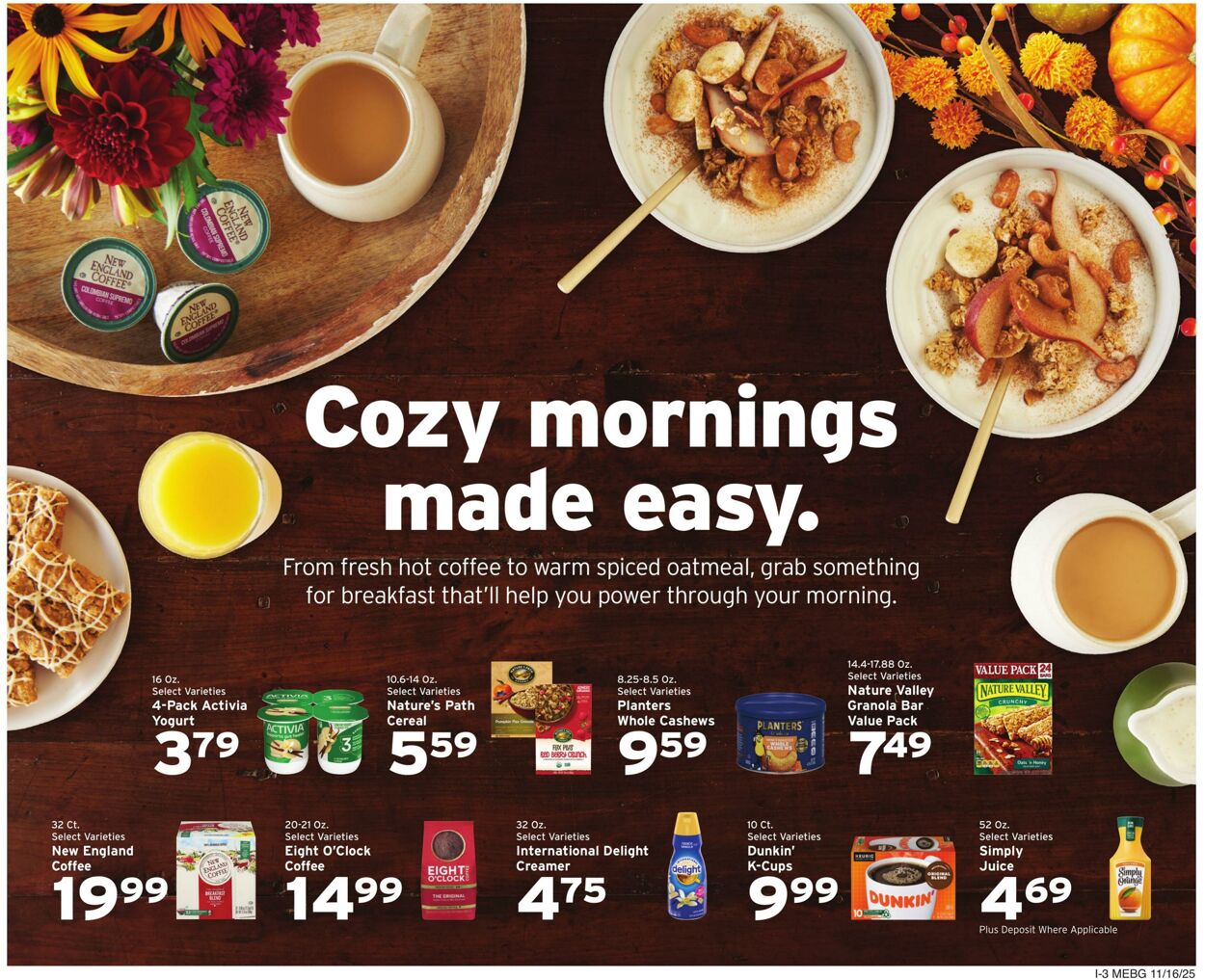 Weekly ad Hannaford 11/16/2025 - 11/22/2025
