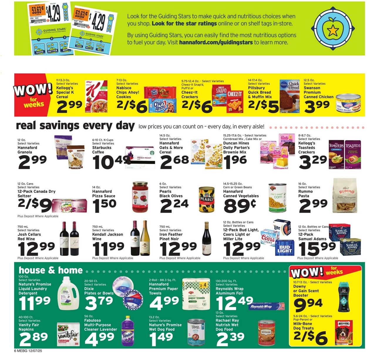 Weekly ad Hannaford 12/07/2025 - 12/13/2025