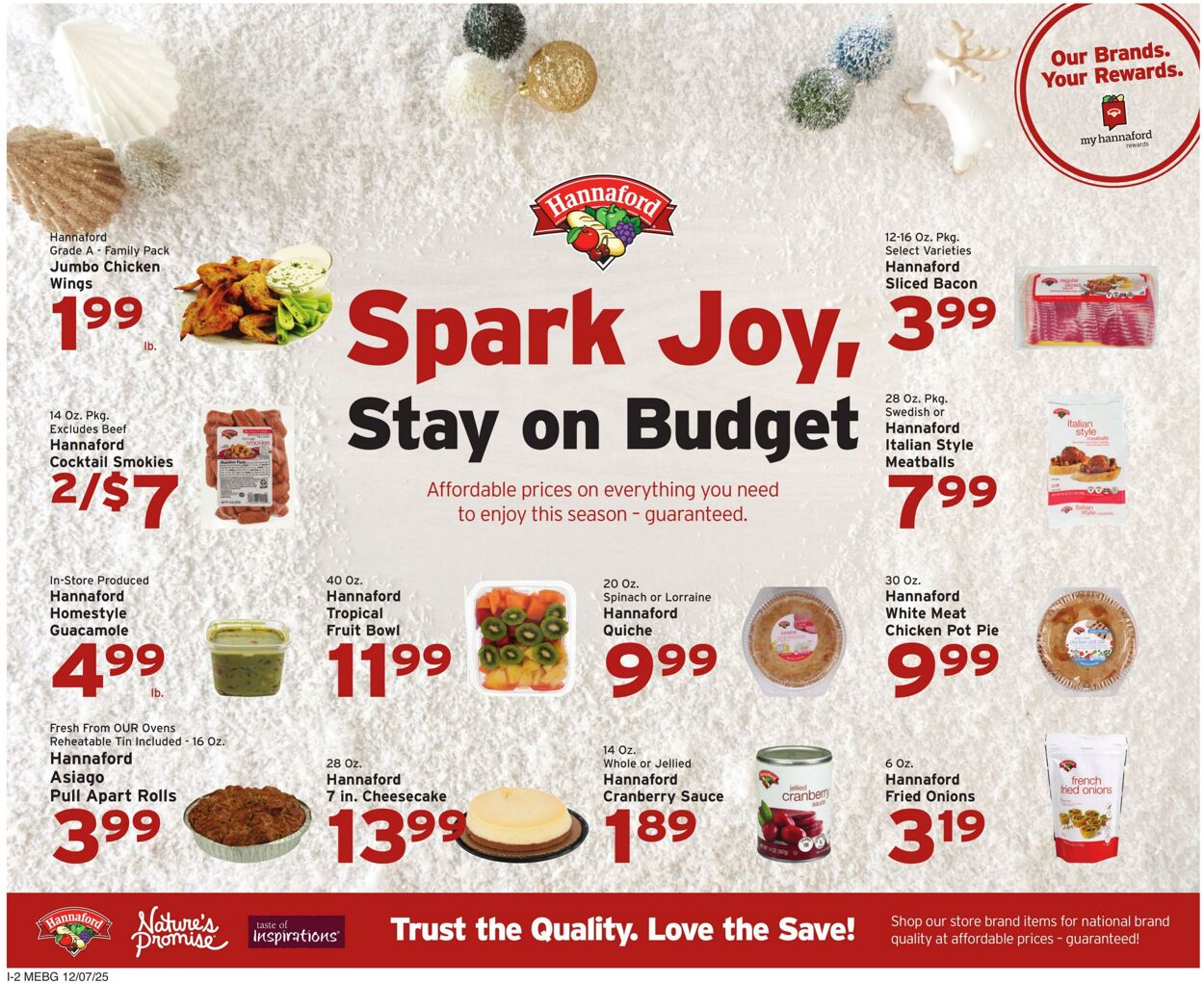 Weekly ad Hannaford 12/07/2025 - 12/13/2025