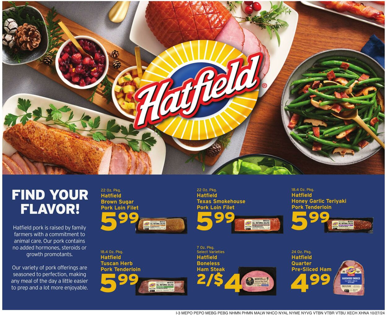 Weekly ad Hannaford 10/27/2024 - 11/02/2024