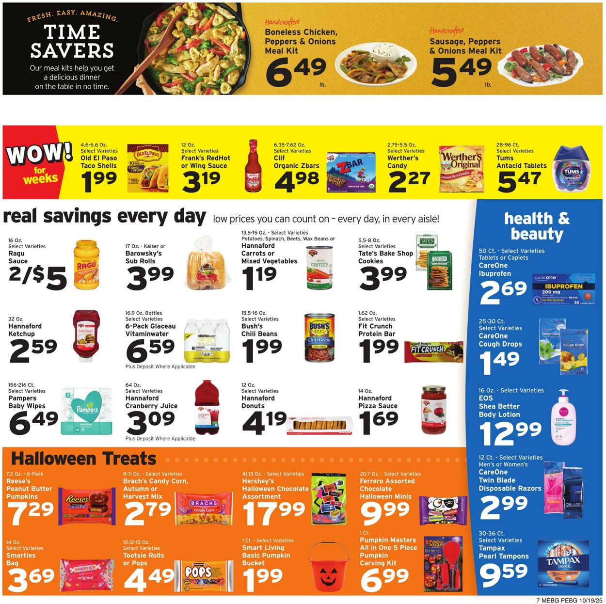 Weekly ad Hannaford 10/19/2025 - 10/25/2025