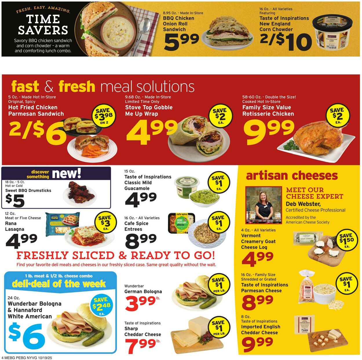 Weekly ad Hannaford 10/19/2025 - 10/25/2025