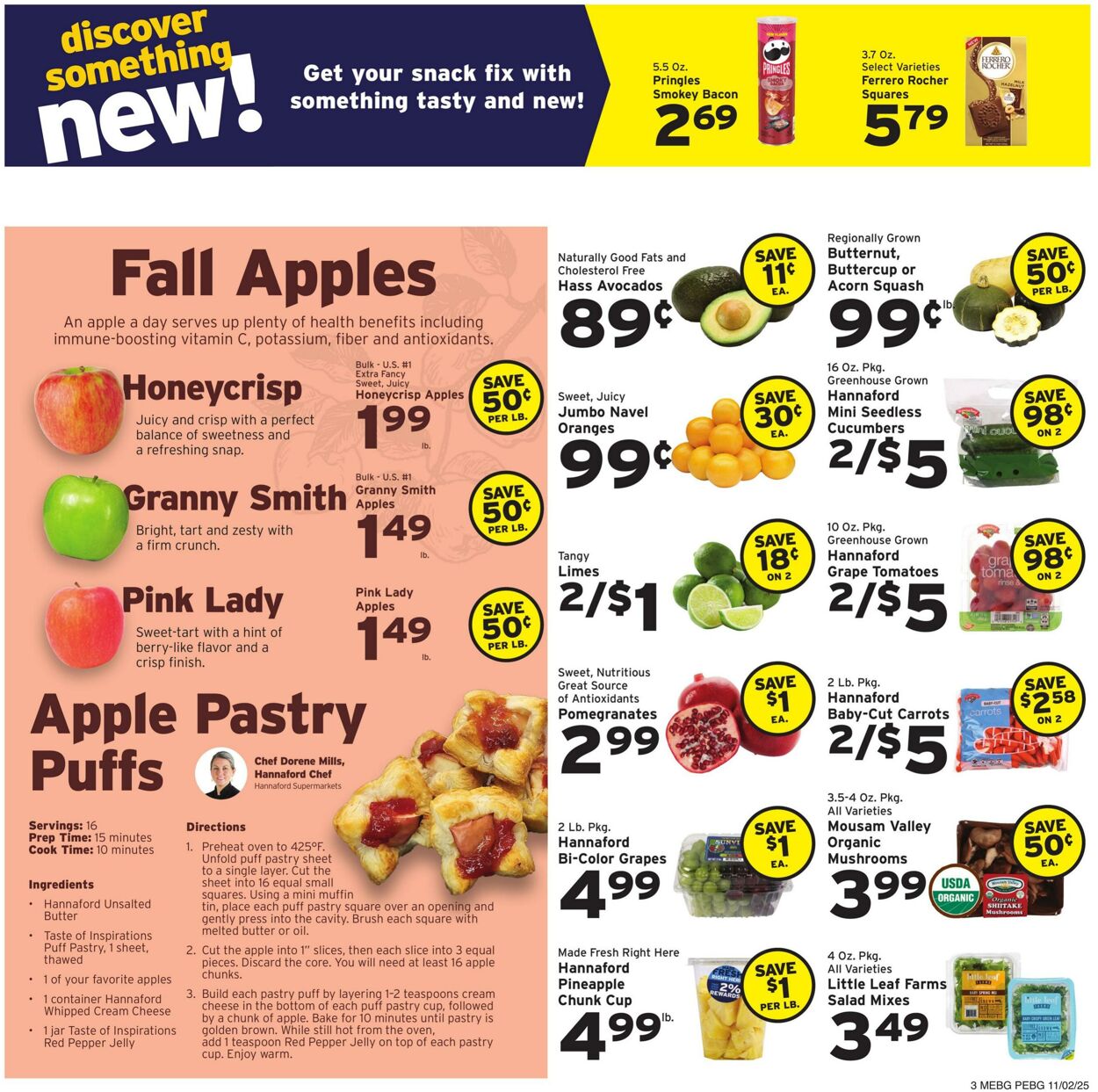 Weekly ad Hannaford 11/02/2025 - 11/08/2025