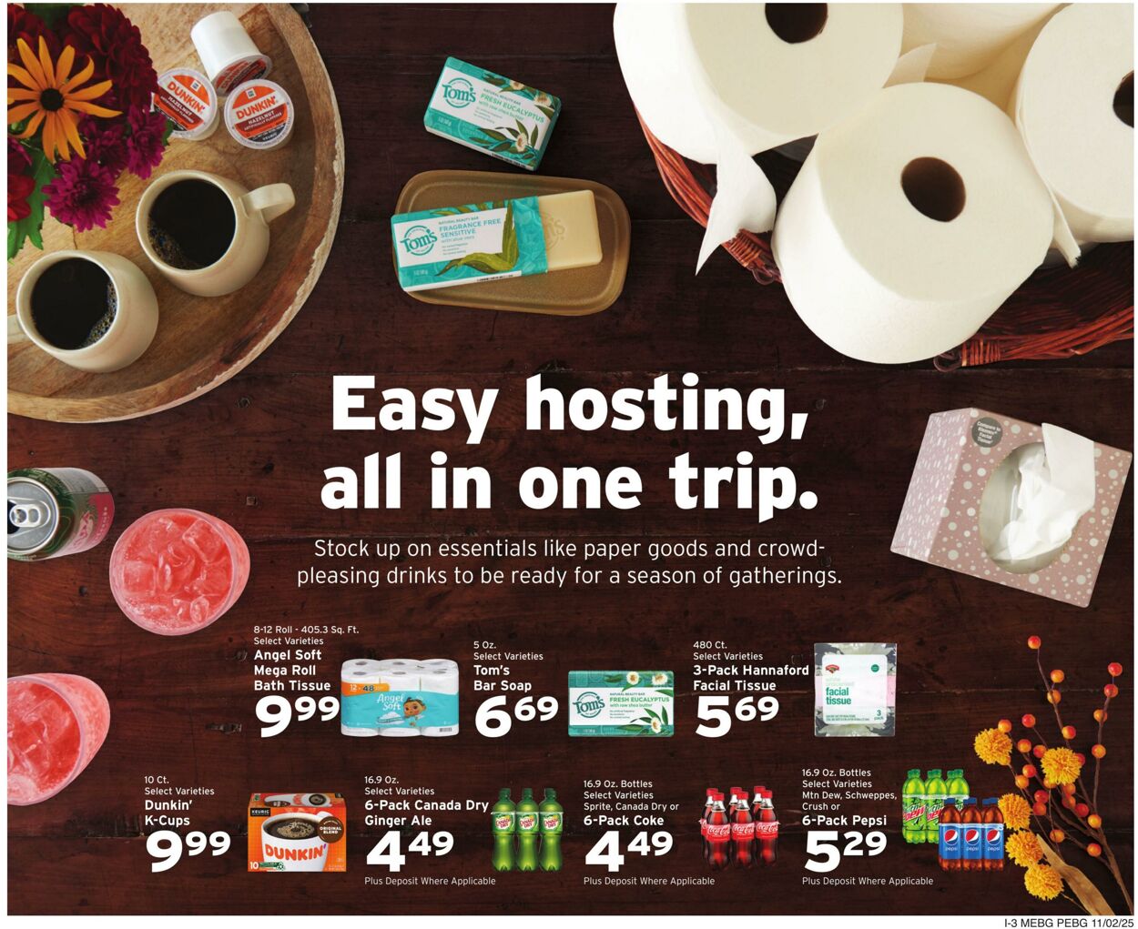Weekly ad Hannaford 11/02/2025 - 11/08/2025