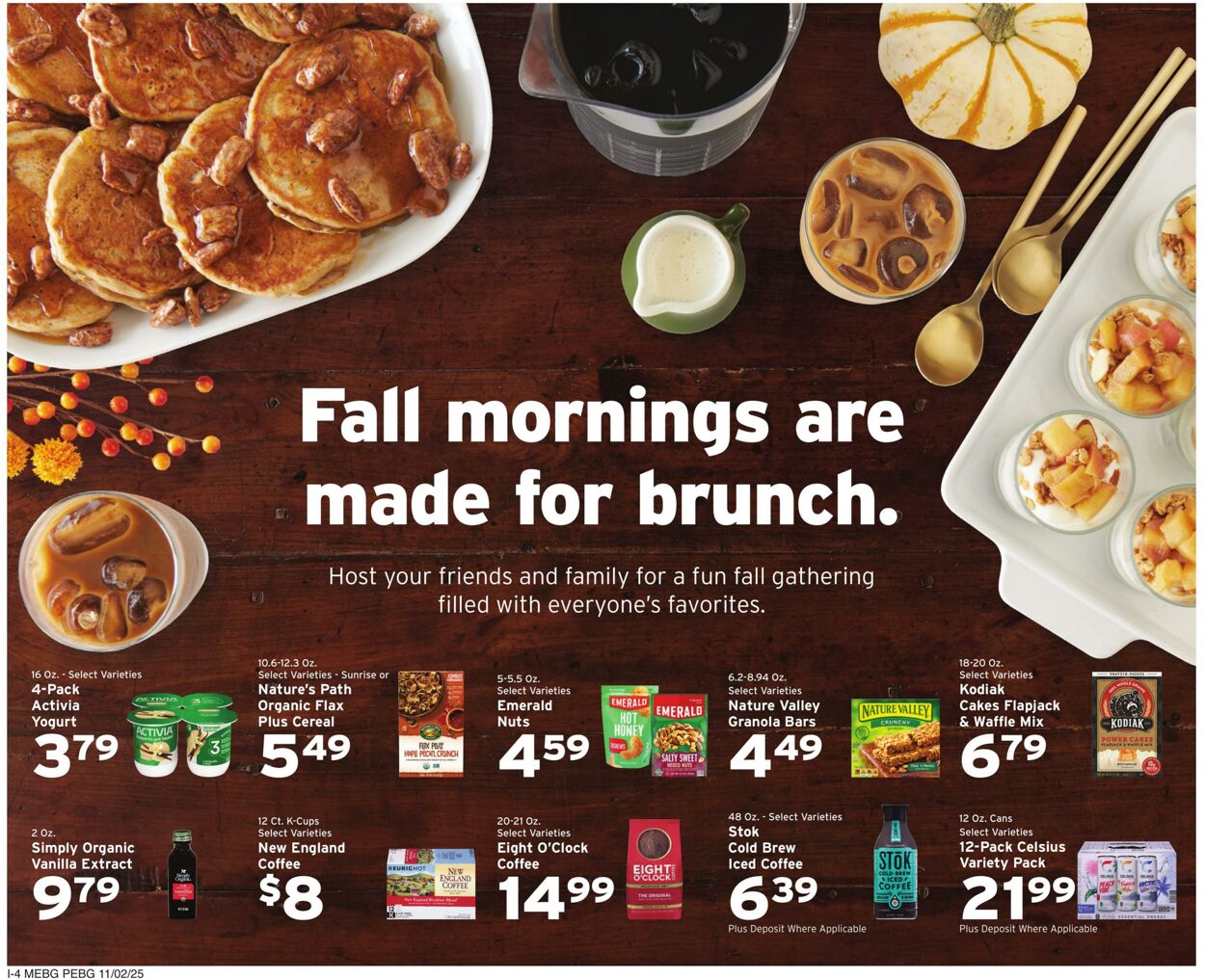 Weekly ad Hannaford 11/02/2025 - 11/08/2025