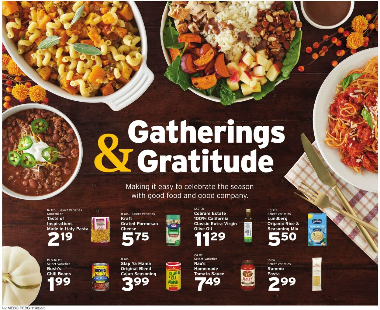 Weekly ad Hannaford 11/02/2025 - 11/08/2025