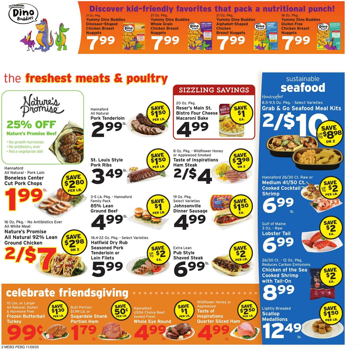 Weekly ad Hannaford 11/09/2025 - 11/15/2025