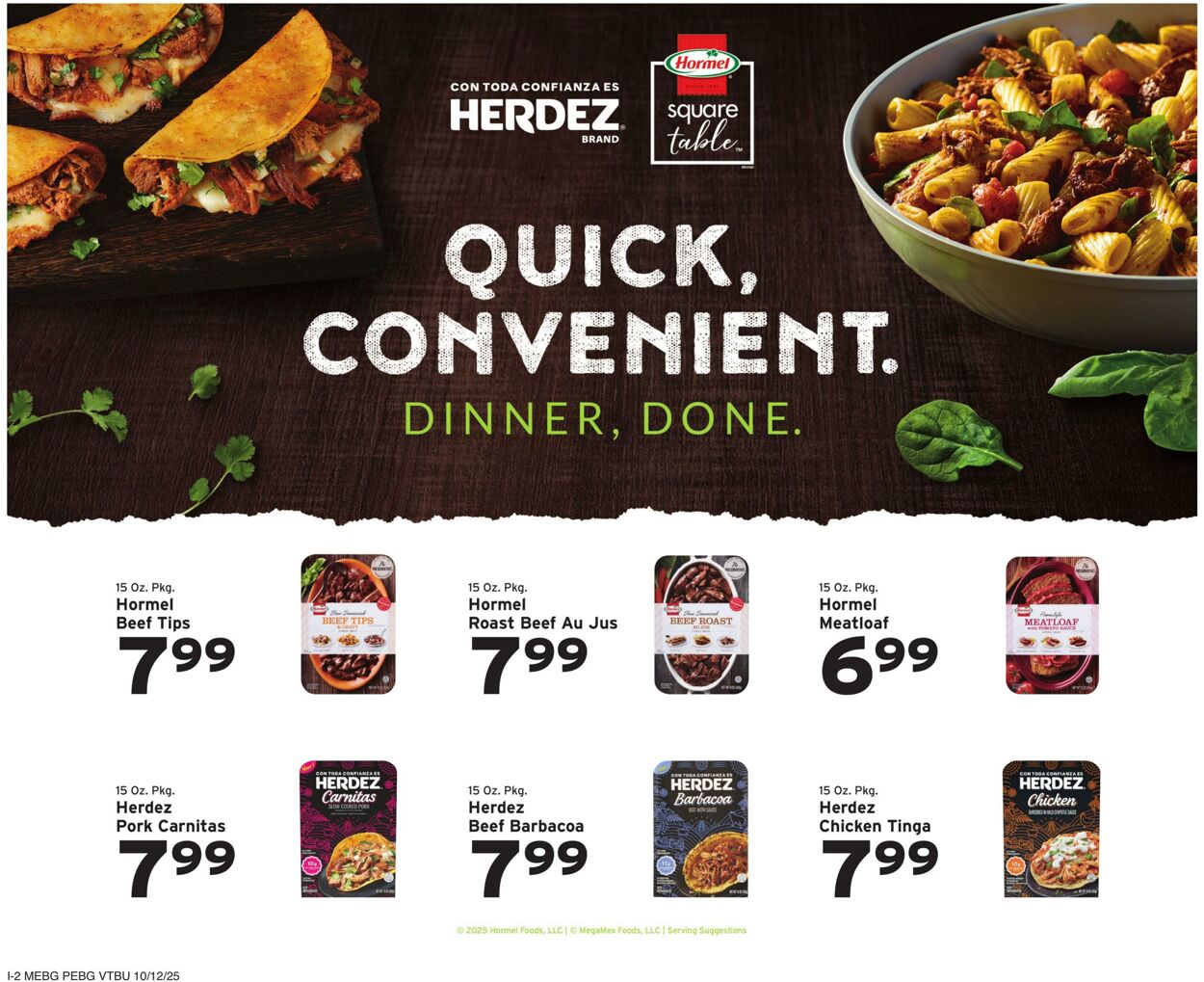 Weekly ad Hannaford 10/12/2025 - 10/18/2025