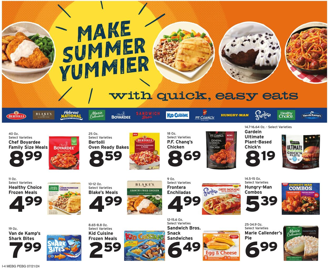 Weekly ad Hannaford 07/21/2024 - 07/27/2024