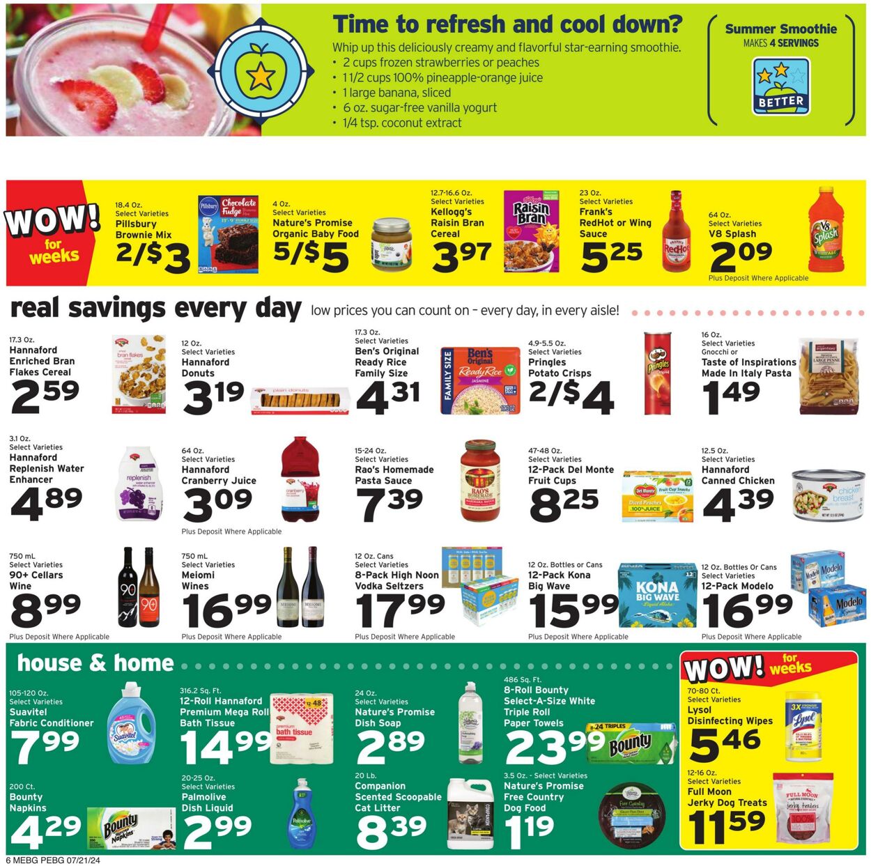 Weekly ad Hannaford 07/21/2024 - 07/27/2024