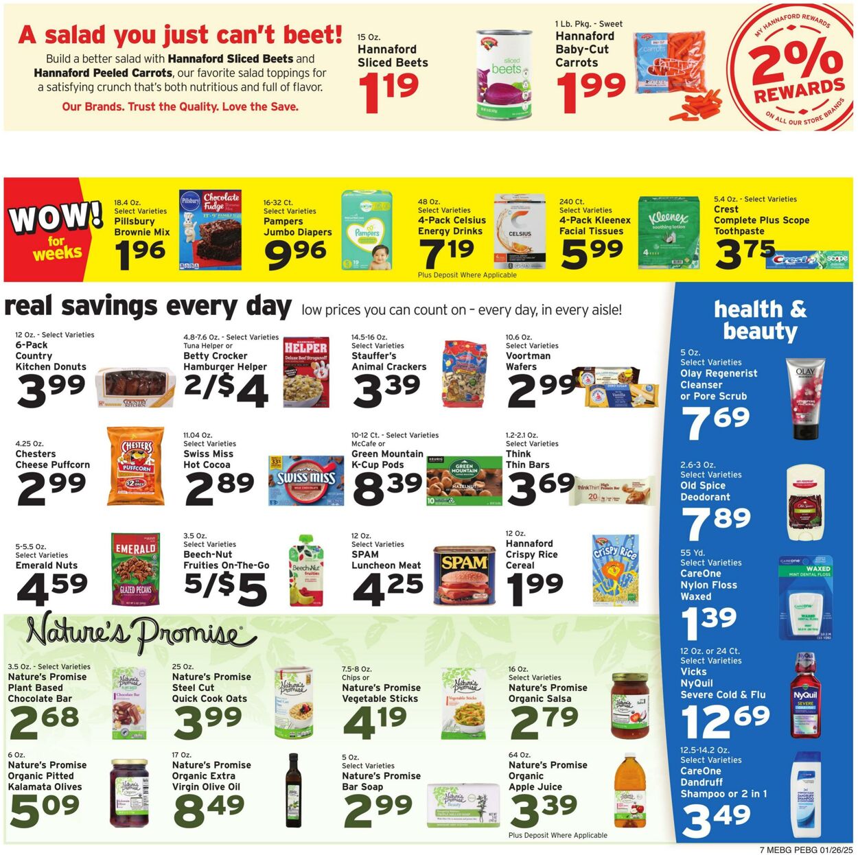 Weekly ad Hannaford 01/26/2025 - 02/01/2025